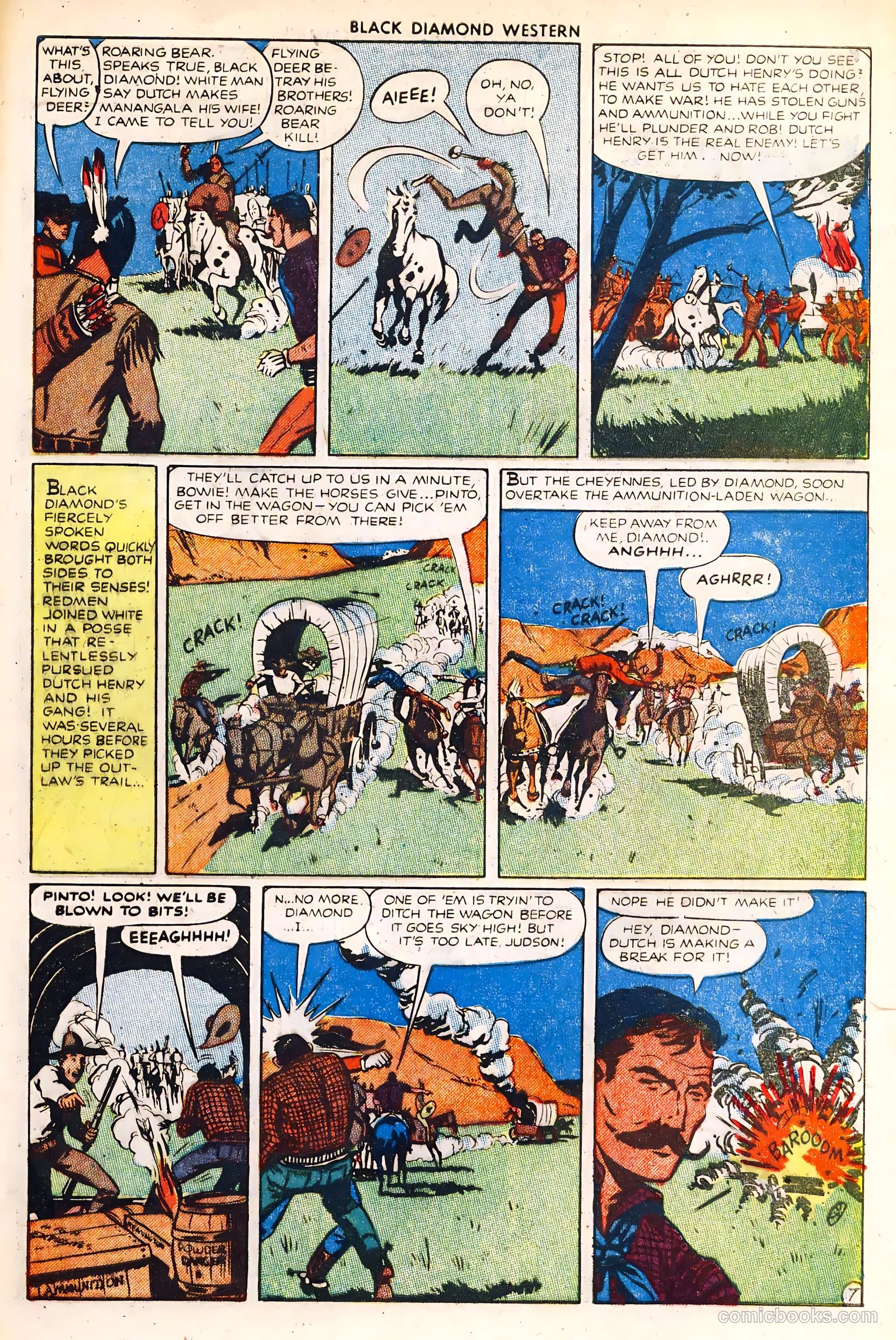 Black Diamond Western #32 (1949) — page 31 of 36