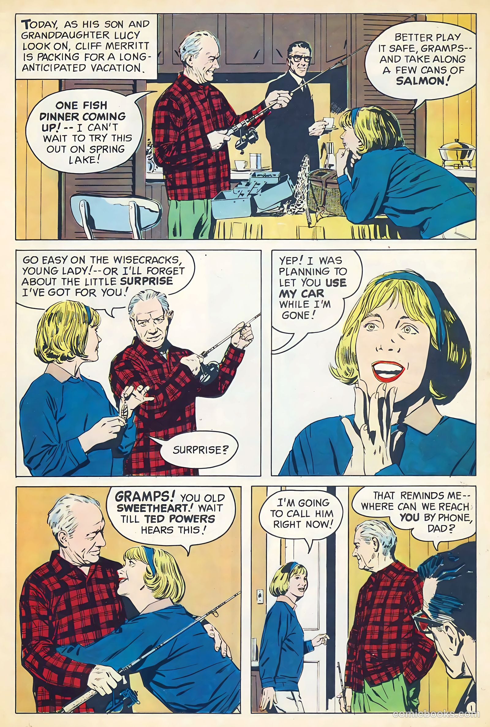 Cliff Merritt and the Very Candid Candidate #nn (1968) — page 3 of 28