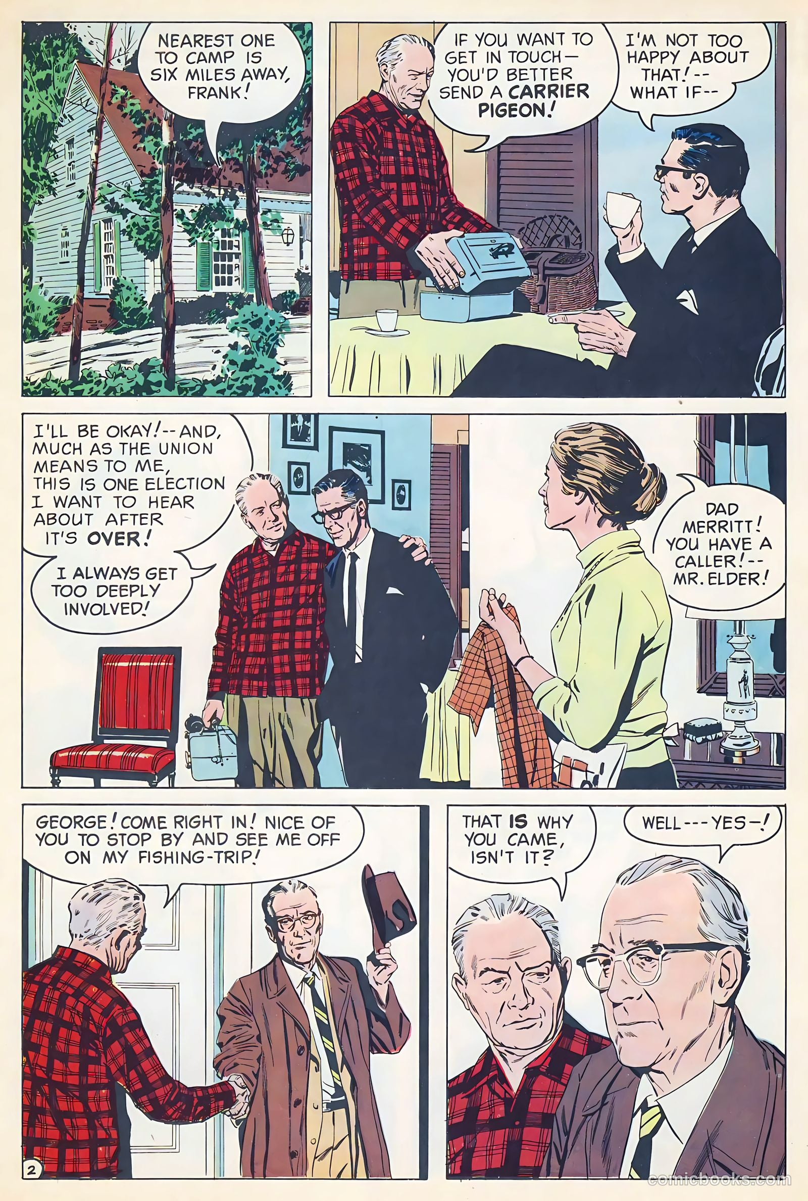 Cliff Merritt and the Very Candid Candidate #nn (1968) — page 4 of 28