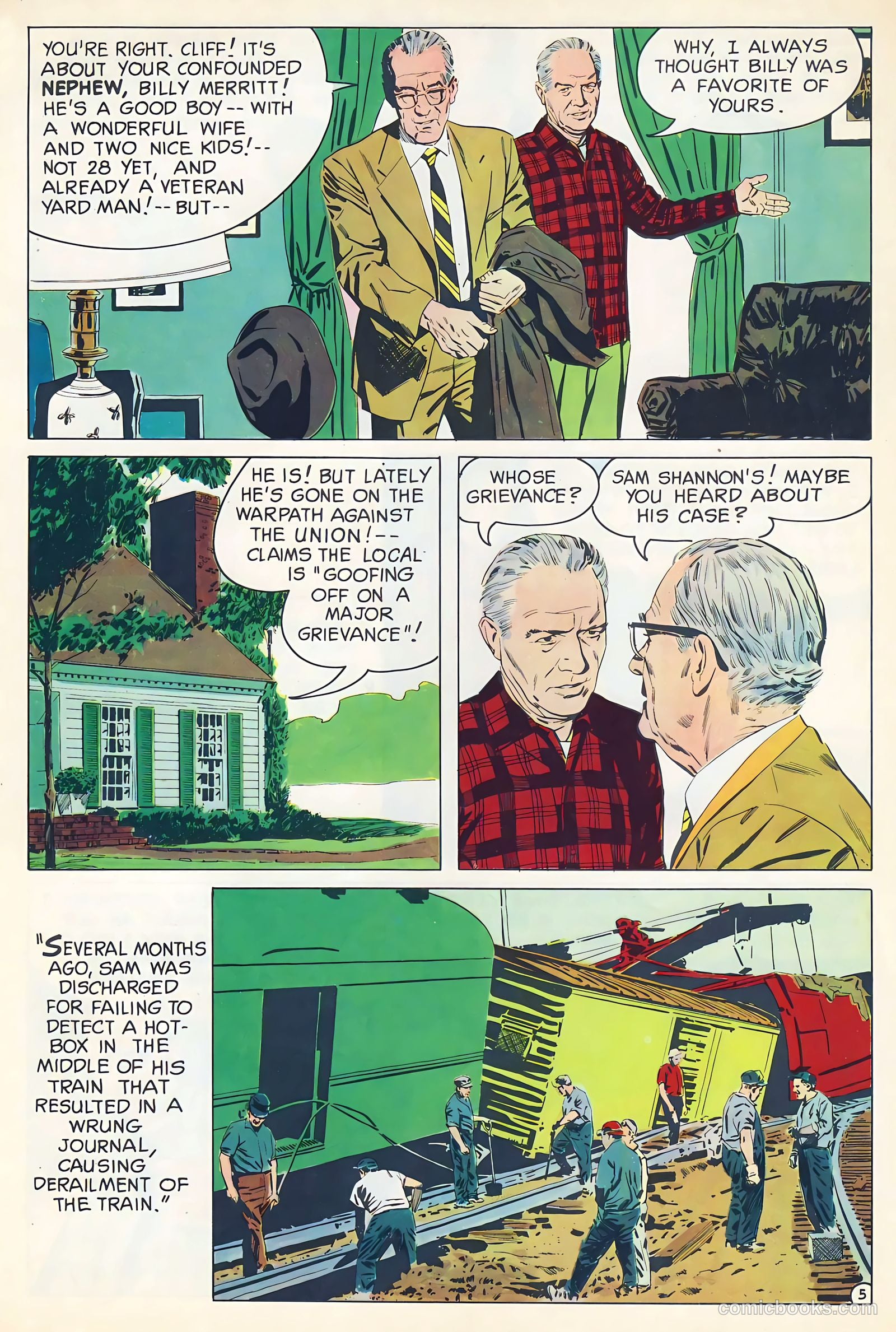 Cliff Merritt and the Very Candid Candidate #nn (1968) — page 7 of 28