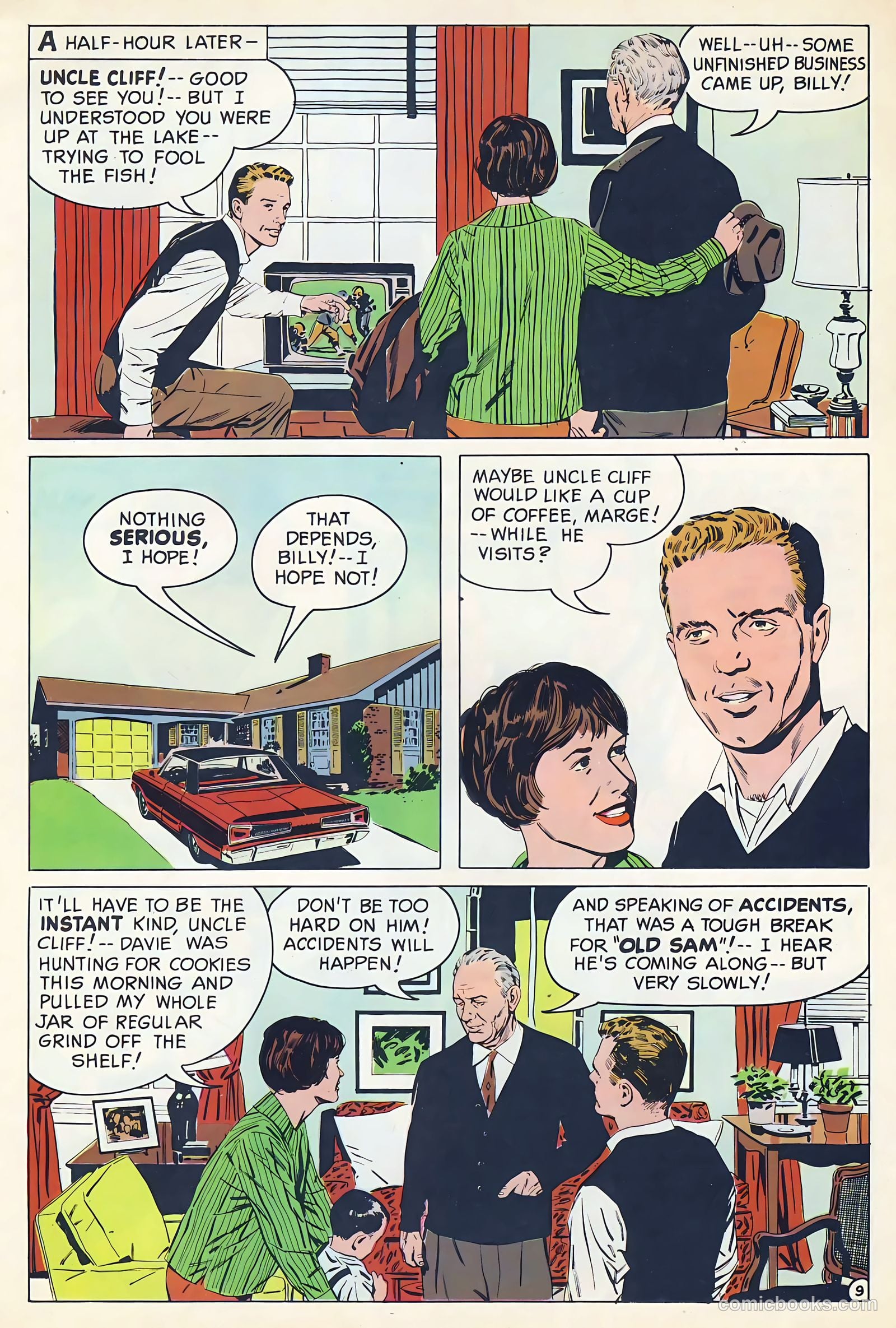 Cliff Merritt and the Very Candid Candidate #nn (1968) — page 11 of 28
