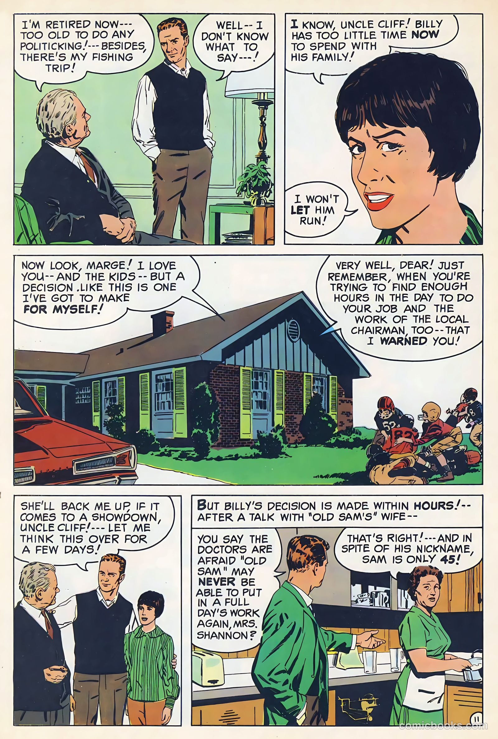 Cliff Merritt and the Very Candid Candidate #nn (1968) — page 13 of 28