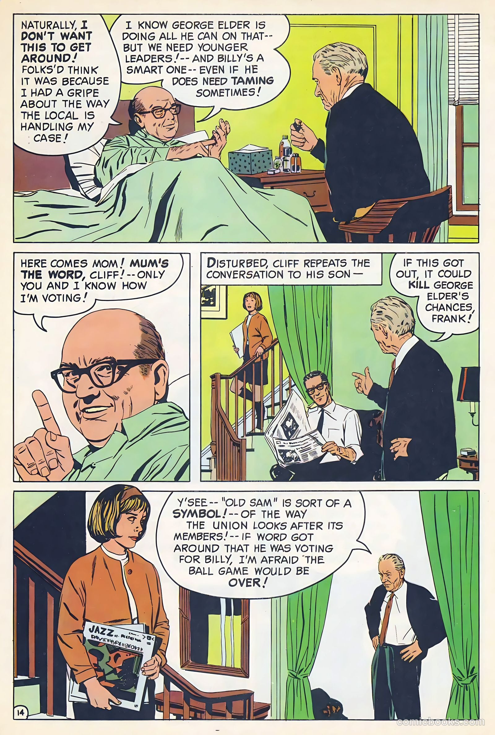 Cliff Merritt and the Very Candid Candidate #nn (1968) — page 16 of 28