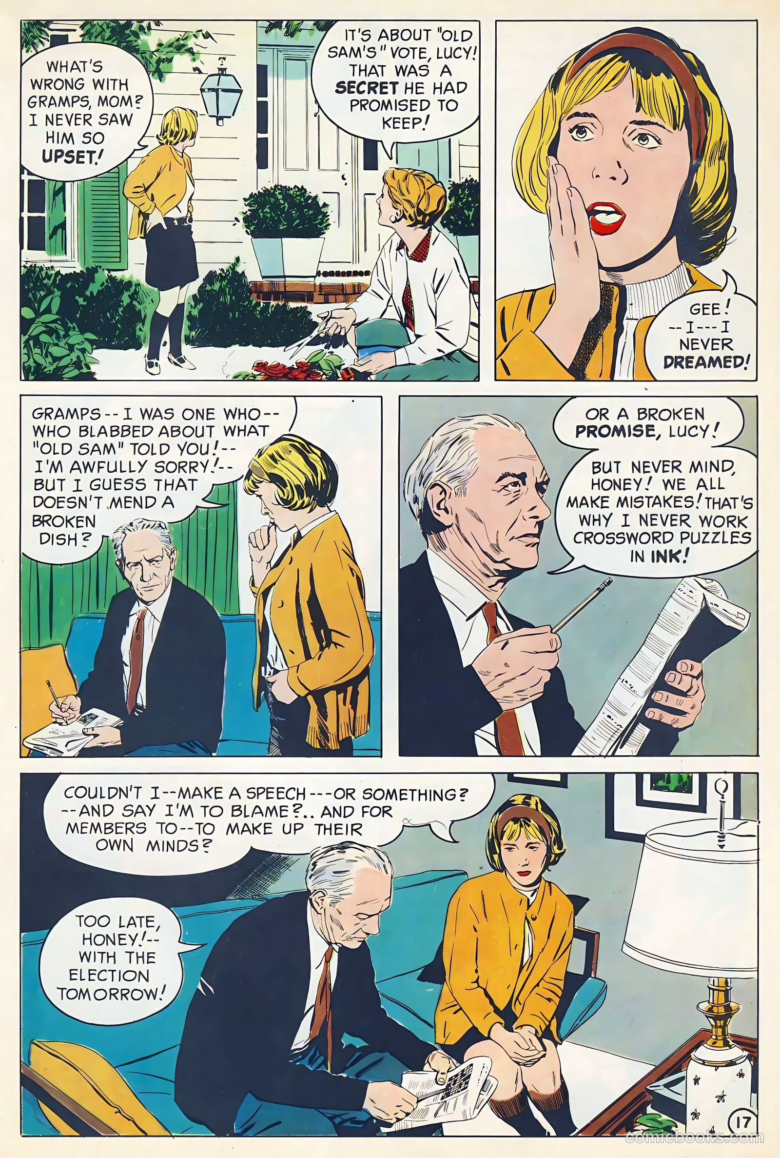 Cliff Merritt and the Very Candid Candidate #nn (1968) — page 19 of 28