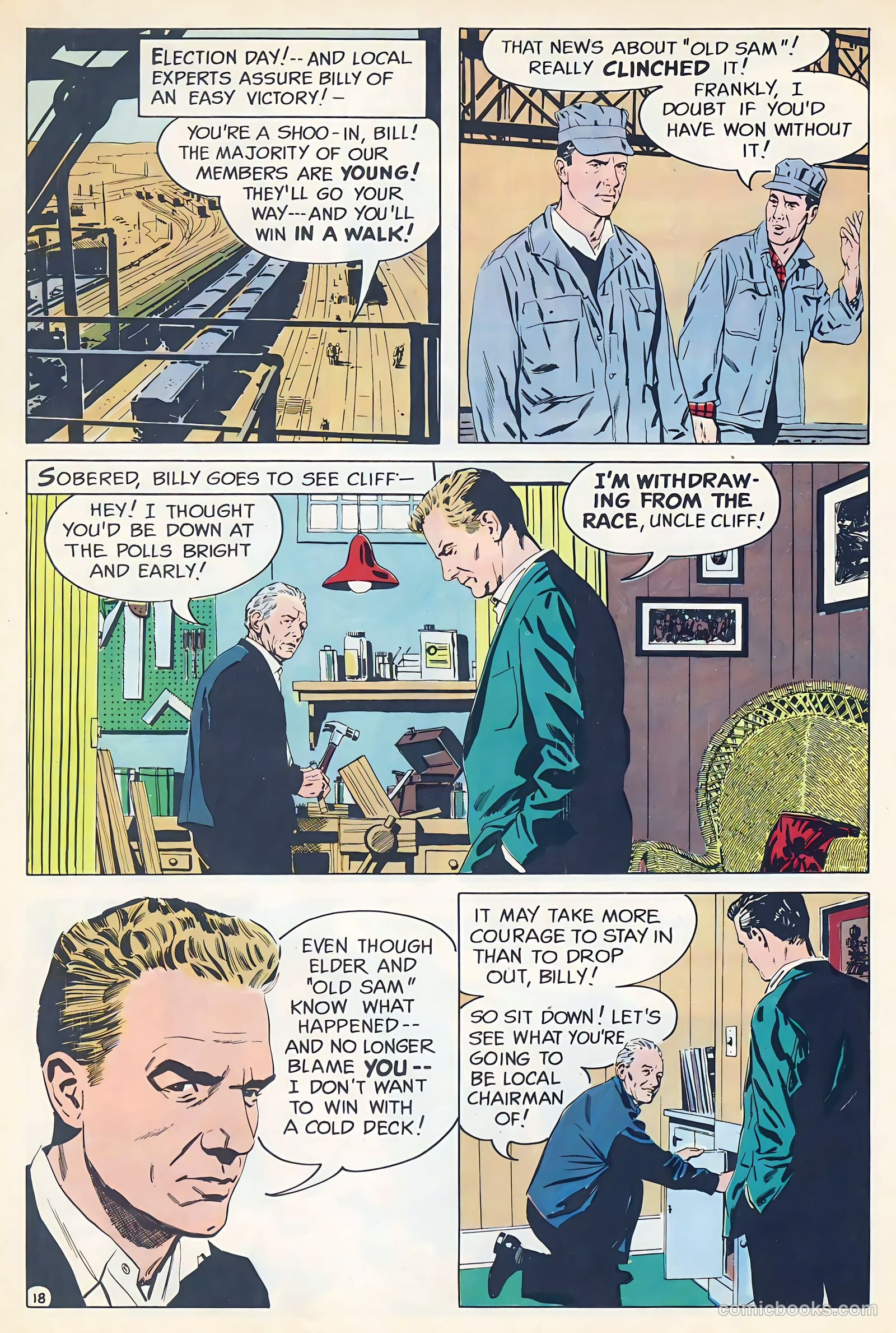 Cliff Merritt and the Very Candid Candidate #nn (1968) — page 20 of 28