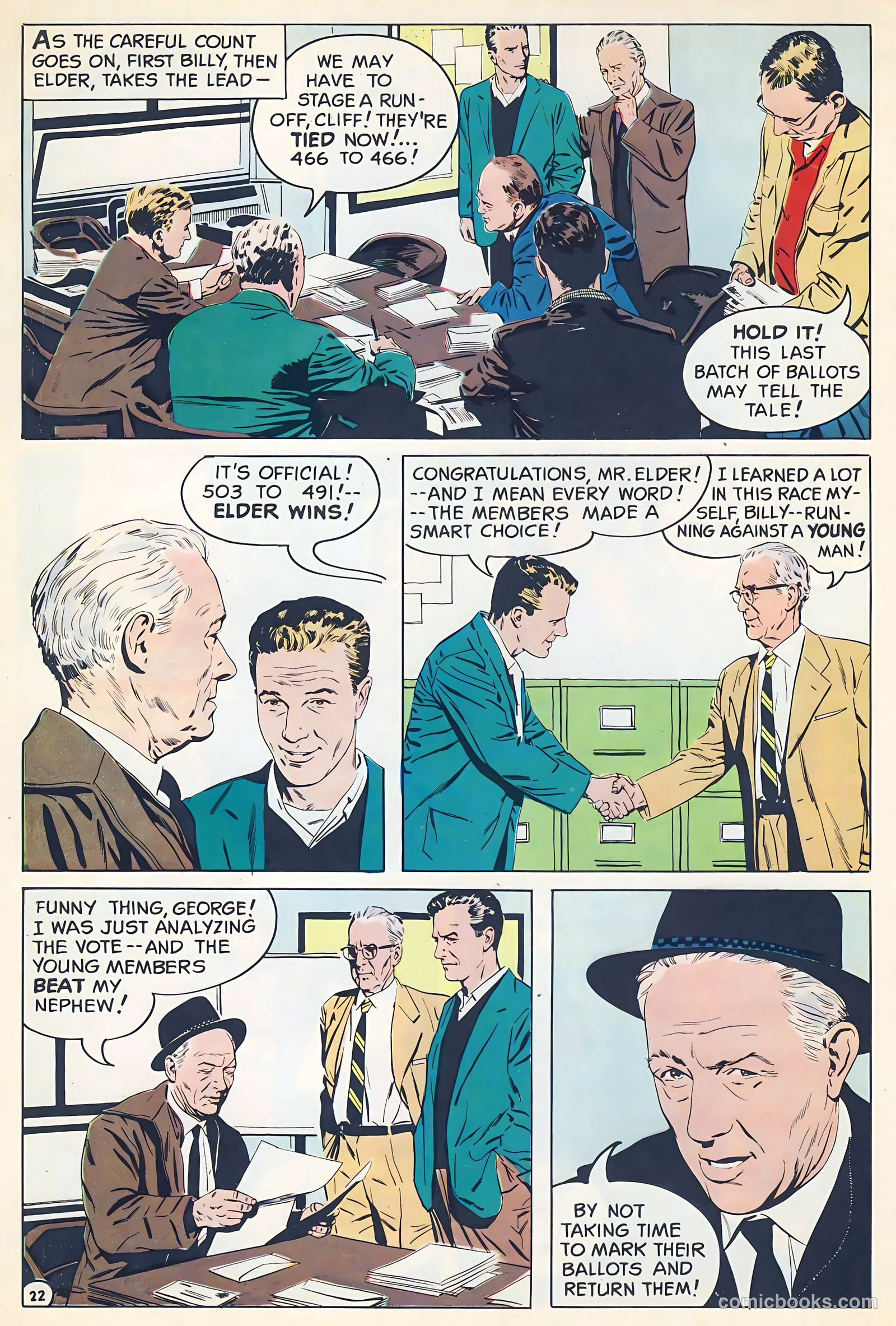 Cliff Merritt and the Very Candid Candidate #nn (1968) — page 24 of 28