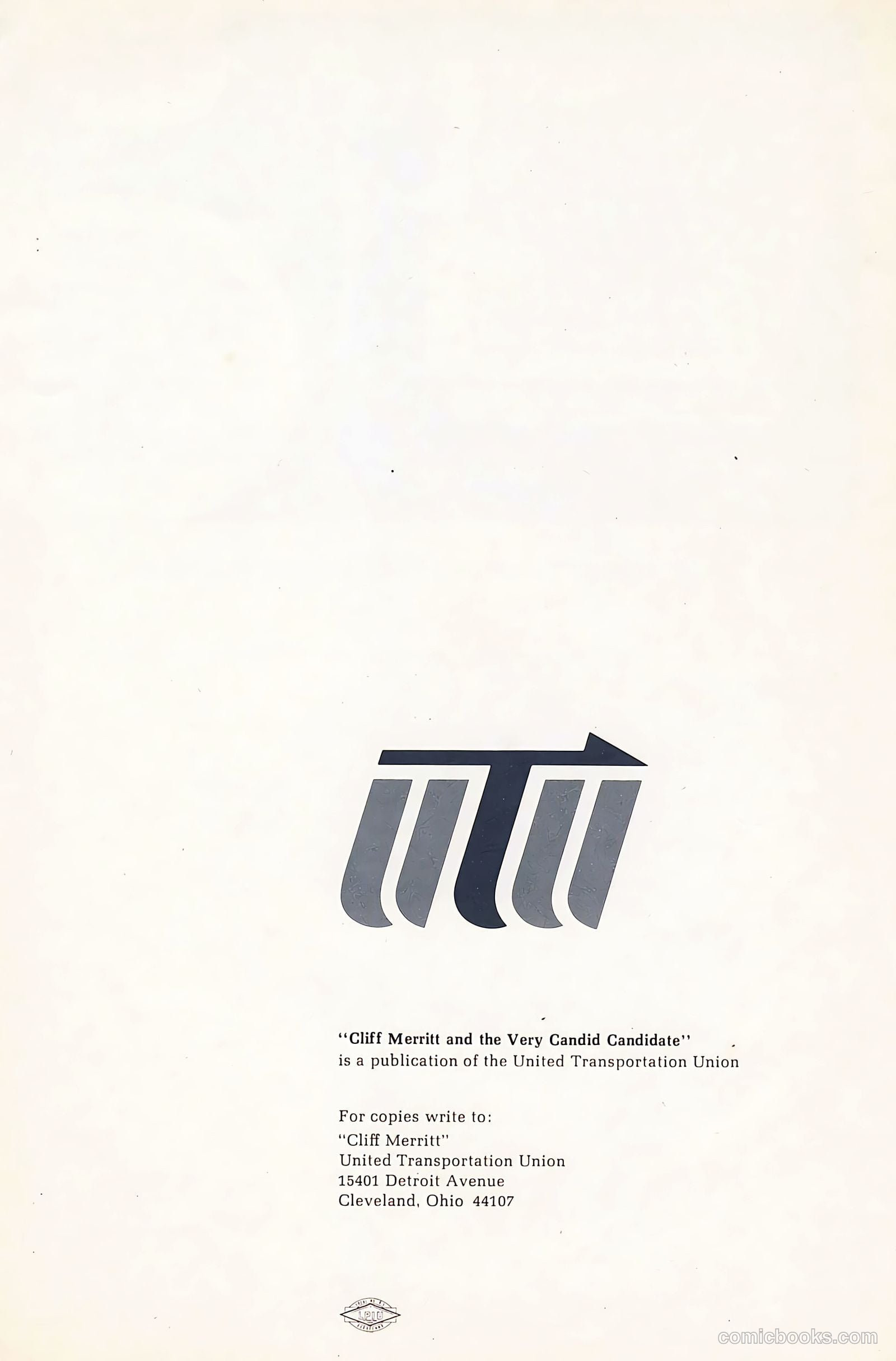 Cliff Merritt and the Very Candid Candidate #nn (1968) — page 27 of 28