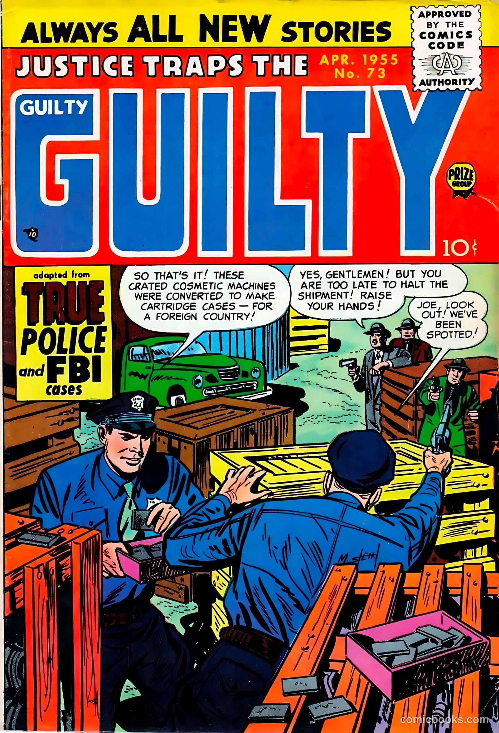 Justice Traps the Guilty #73