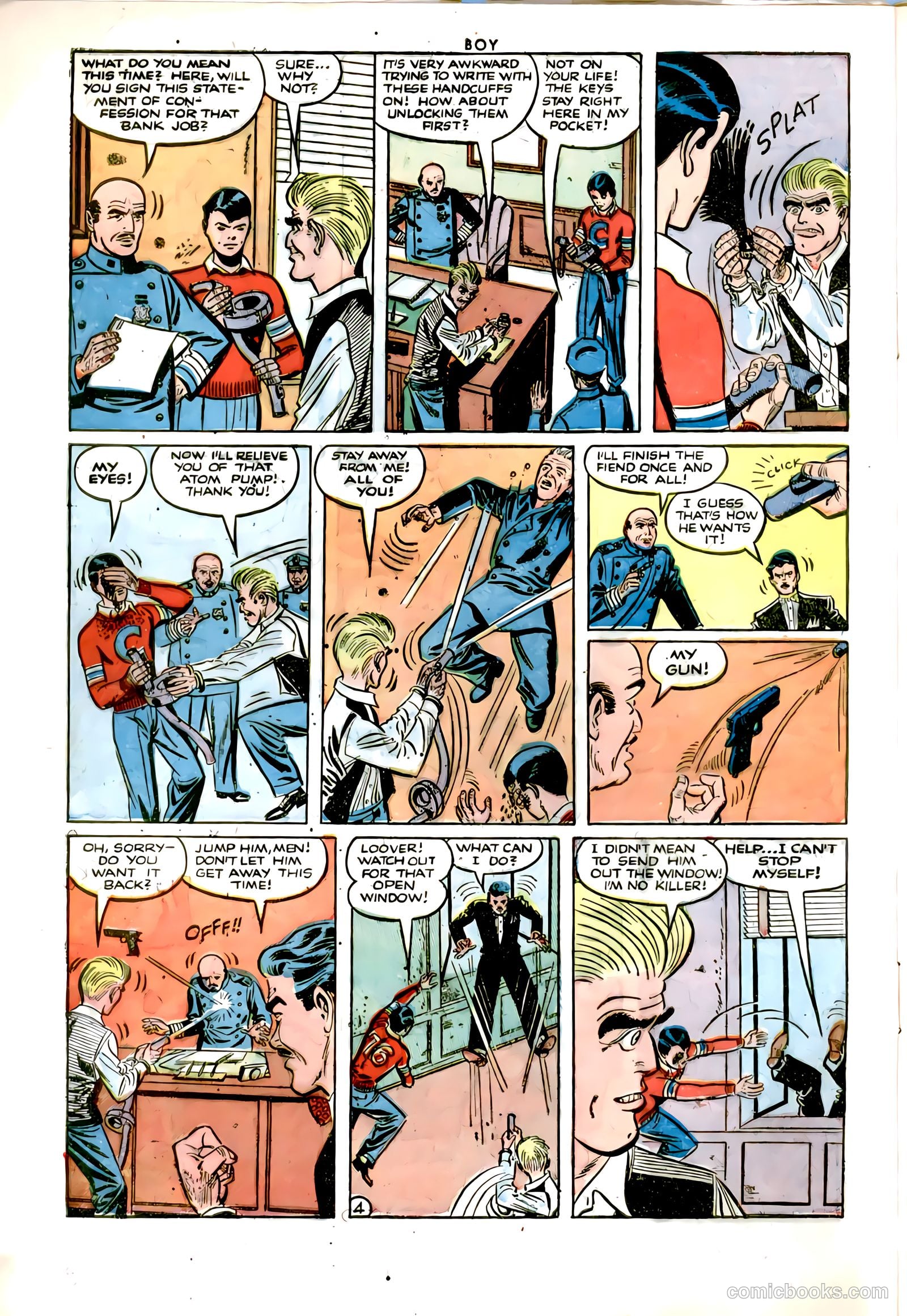 Boy Comics #81 (1950) — page 6 of 36