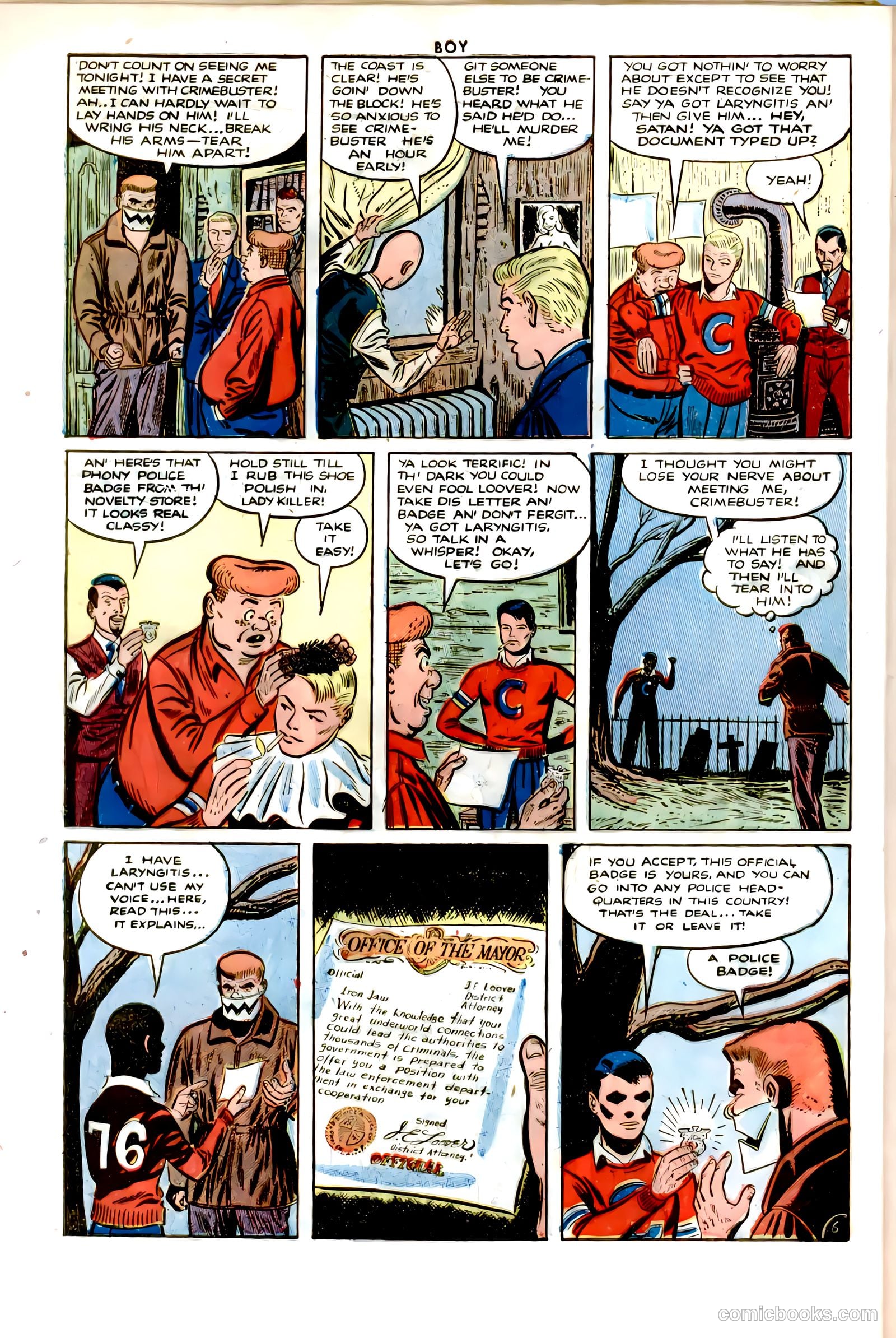 Boy Comics #81 (1950) — page 30 of 36