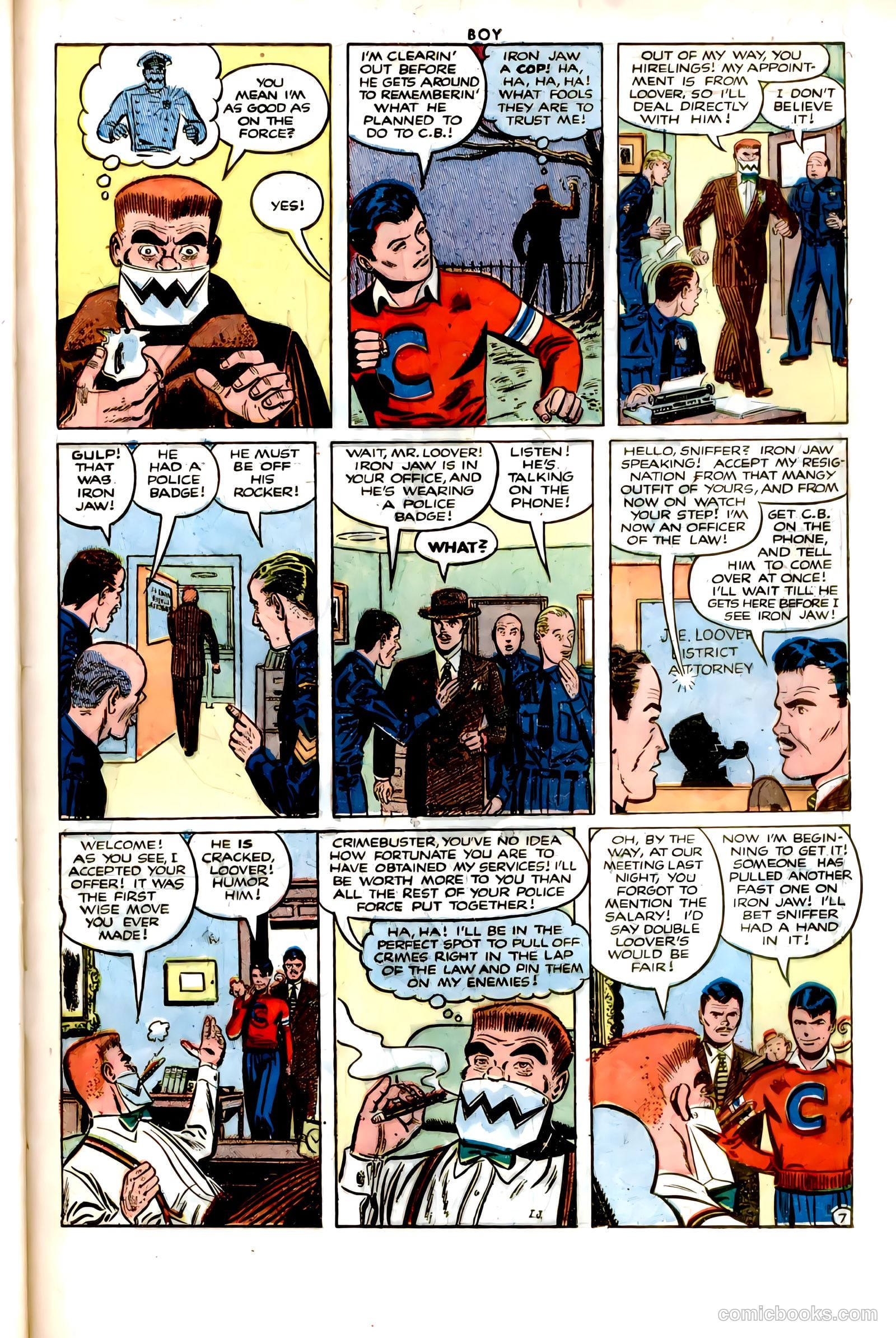 Boy Comics #81 (1950) — page 31 of 36