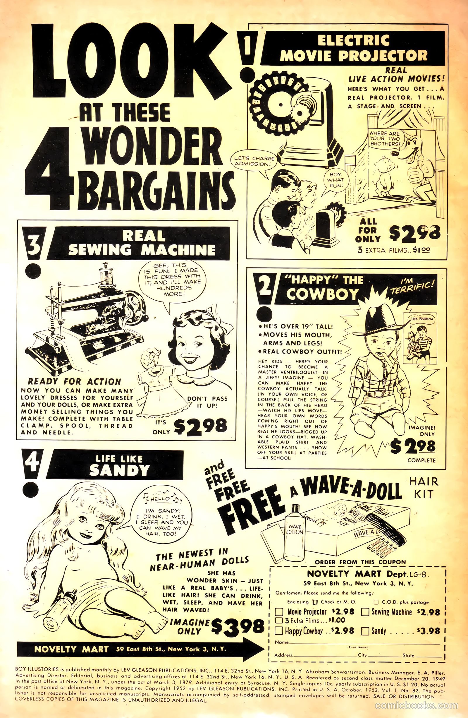 Boy Comics #82 (1950) — page 2 of 36
