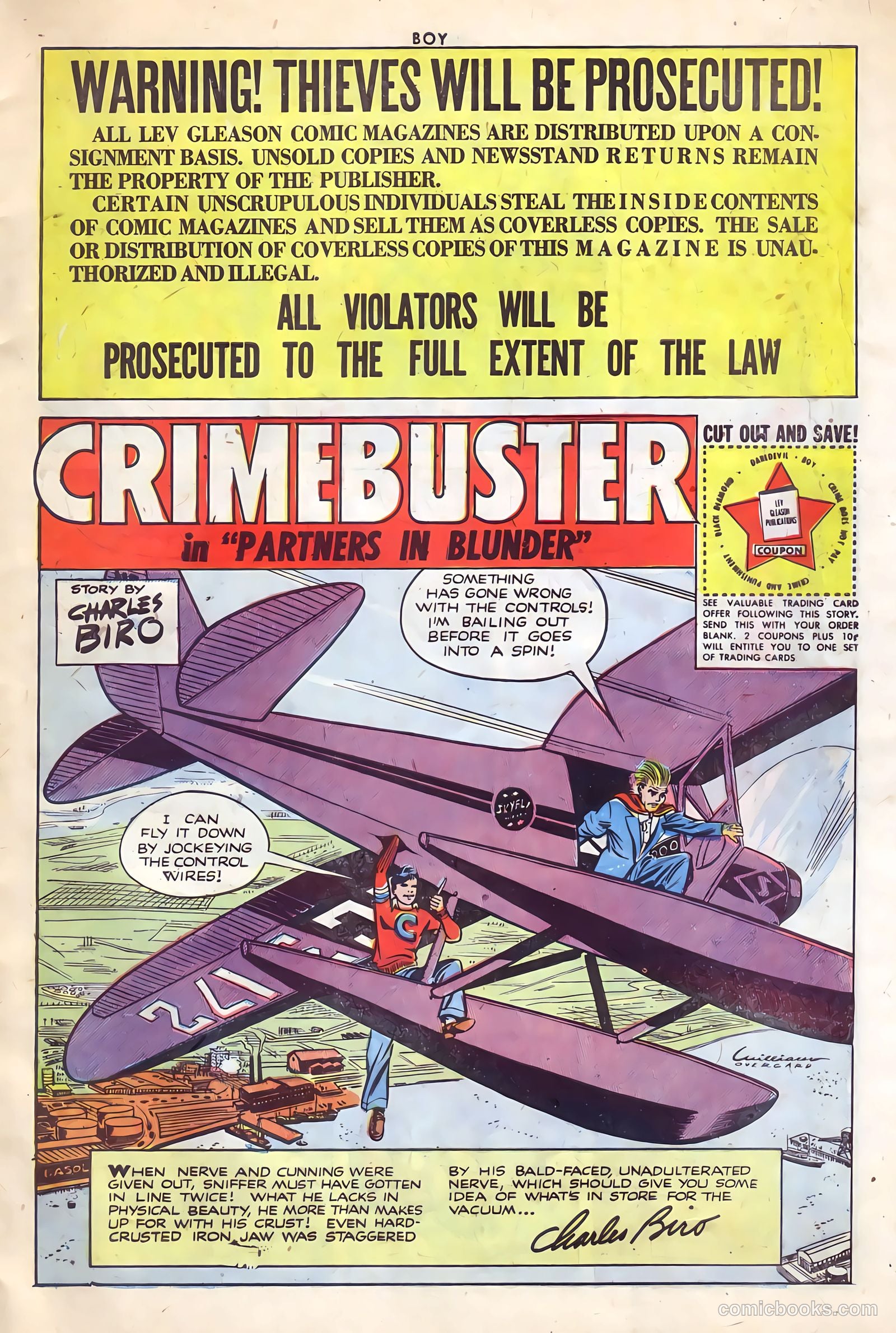 Boy Comics #82 (1950) — page 3 of 36