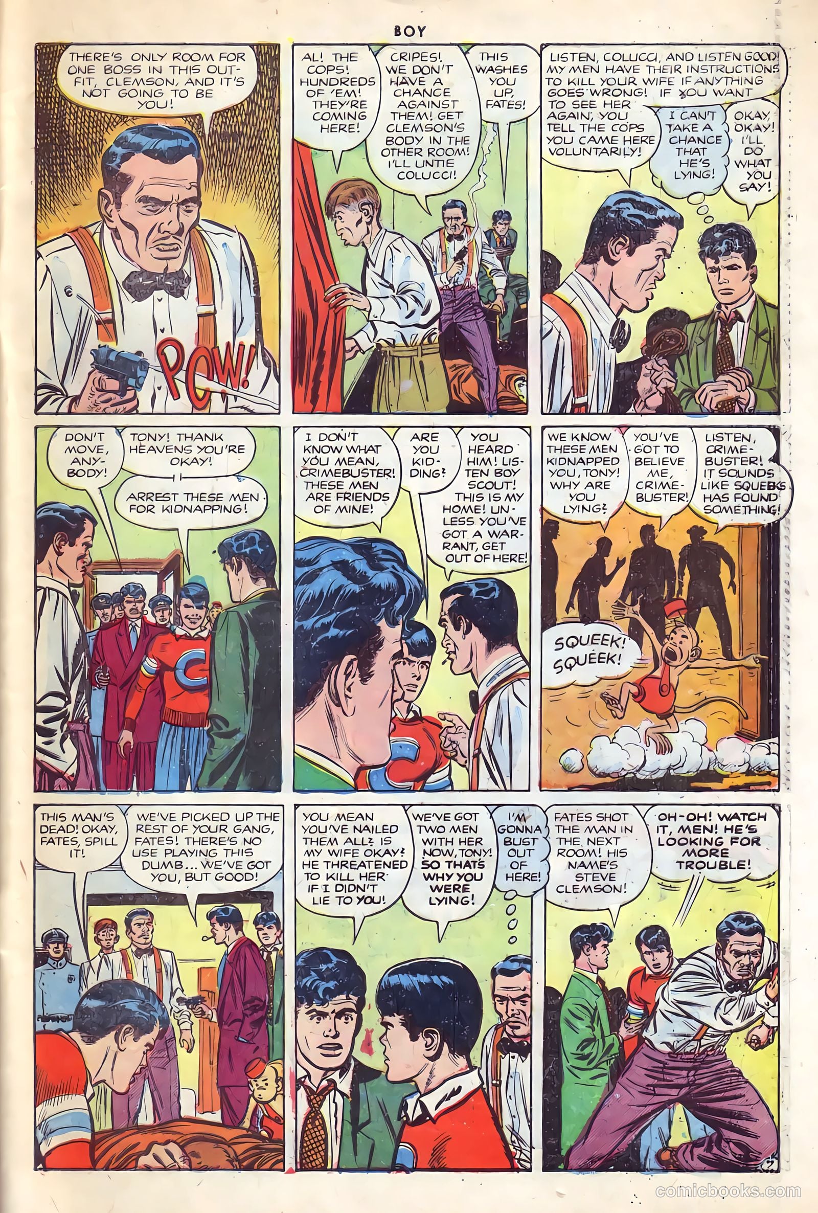 Boy Comics #82 (1950) — page 31 of 36
