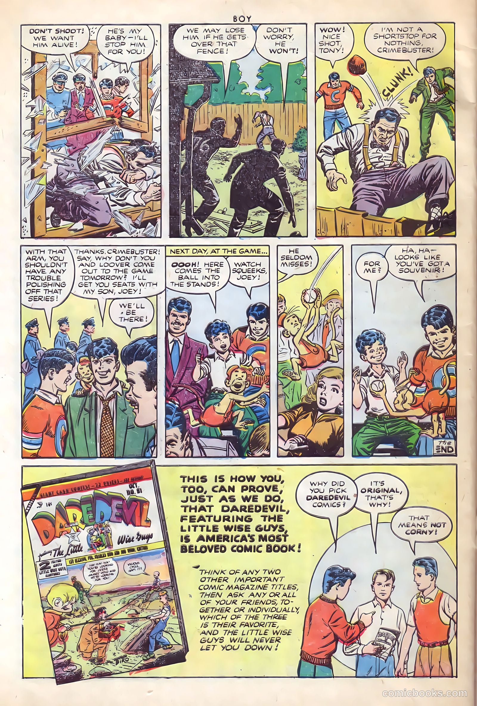 Boy Comics #82 (1950) — page 32 of 36