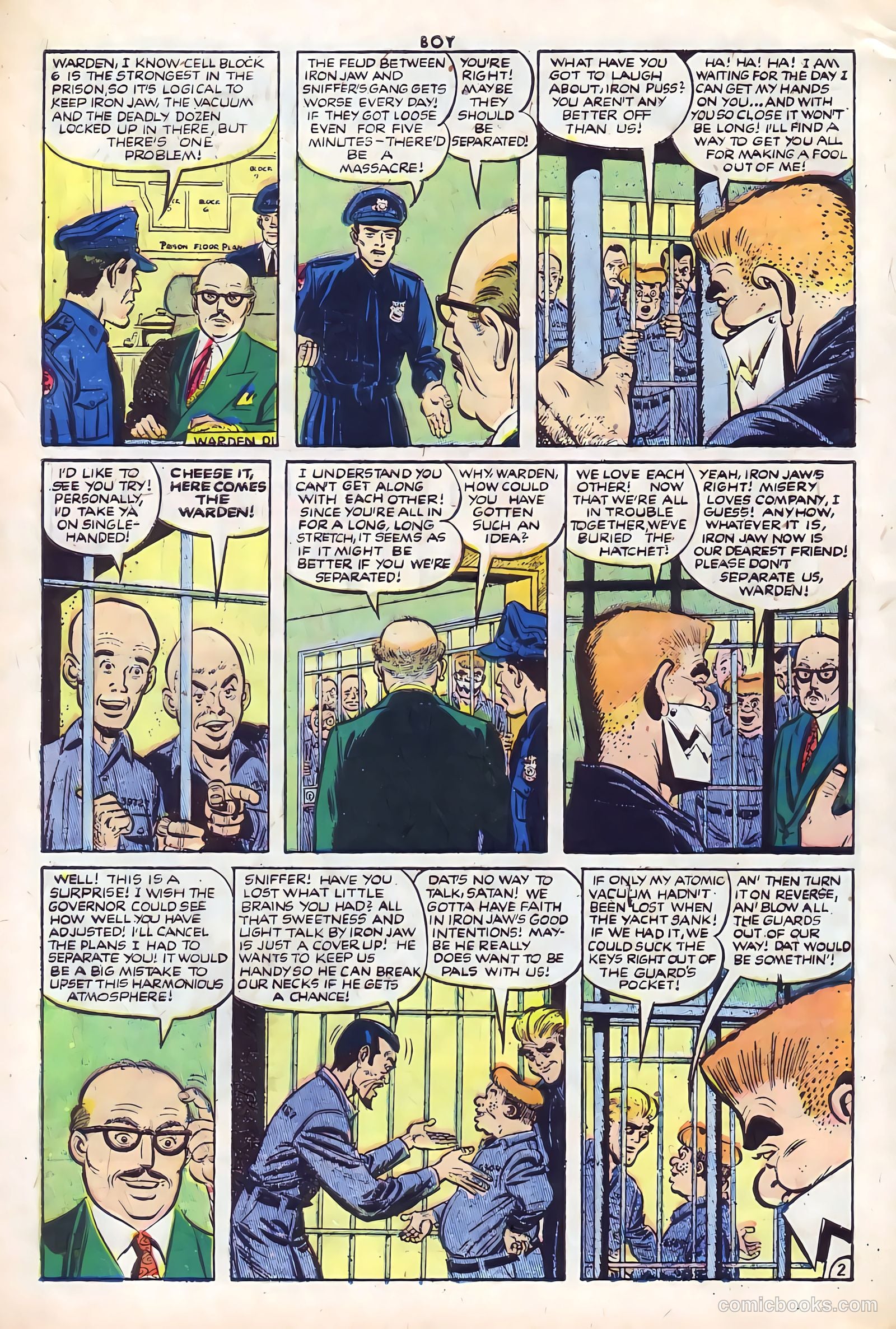 Boy Comics #83 (1950) — page 4 of 36