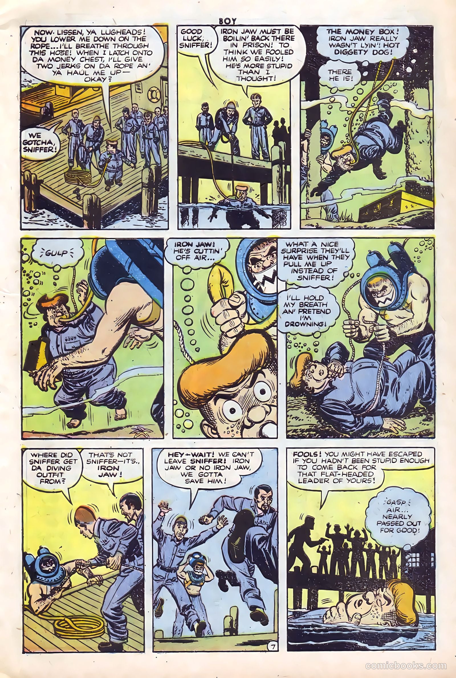 Boy Comics #83 (1950) — page 9 of 36