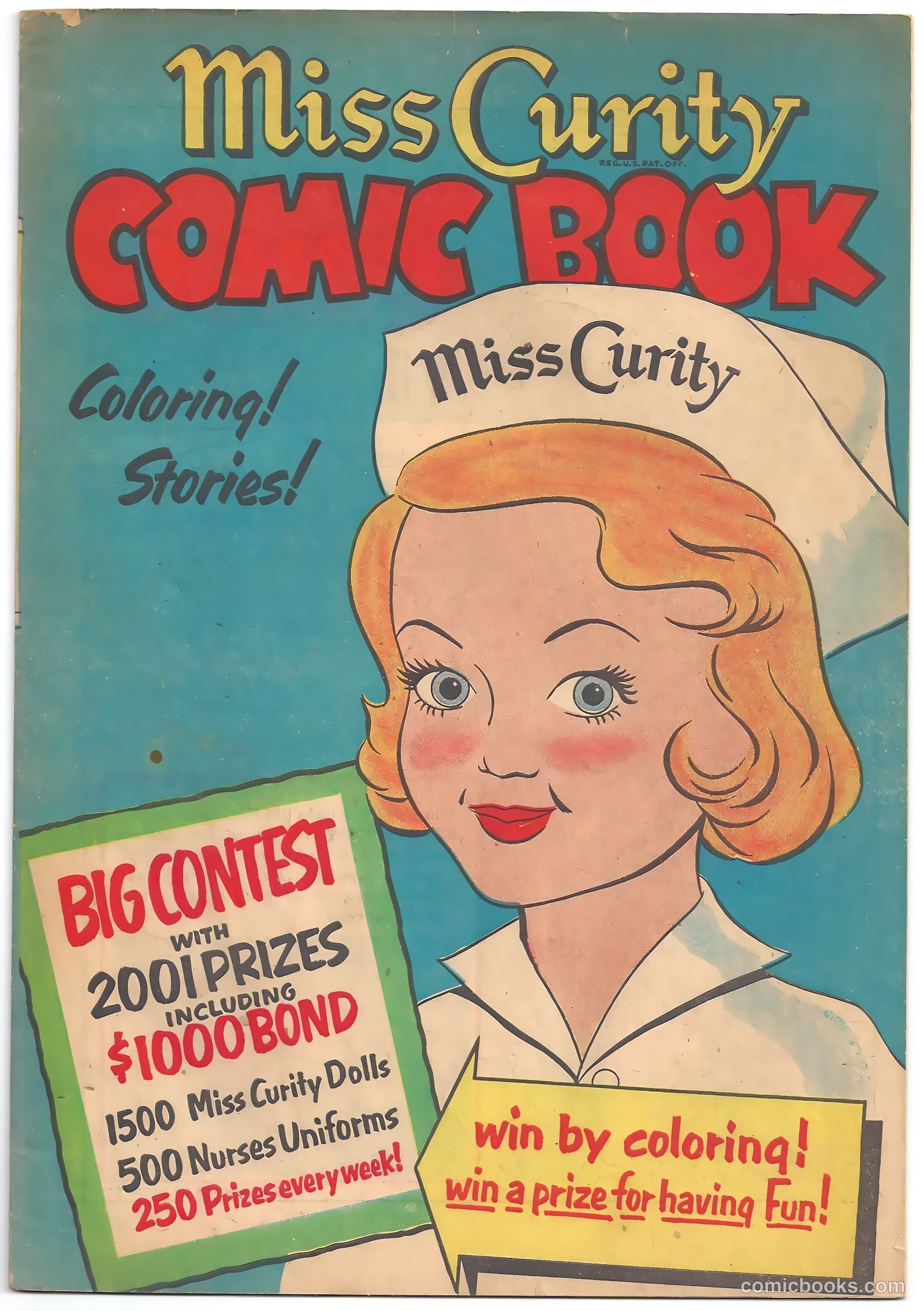 Miss Curity Comic Book