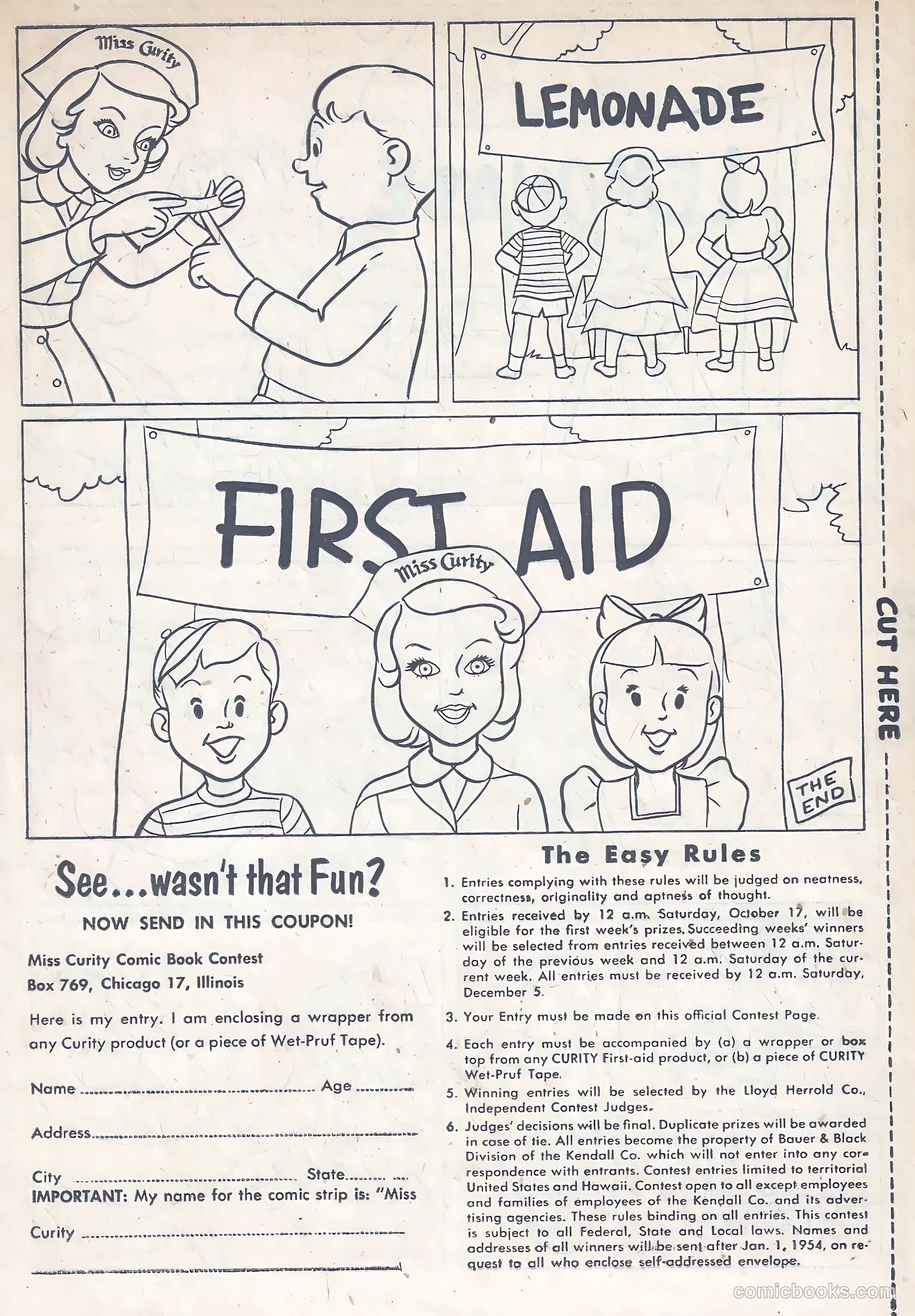 Miss Curity Comic Book #nn (1953) — page 6 of 16