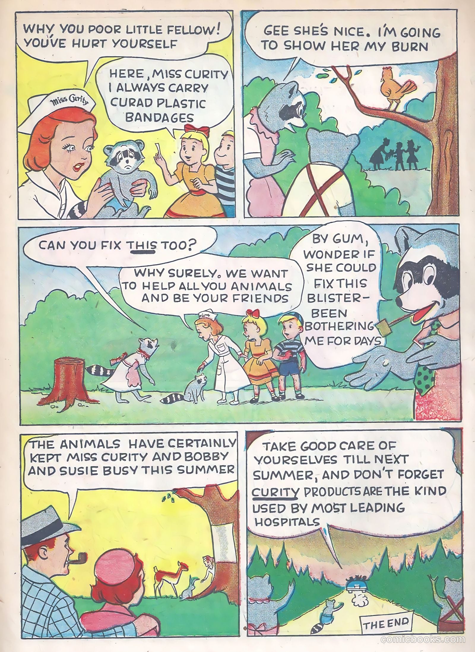 Miss Curity Comic Book #nn (1953) — page 9 of 16
