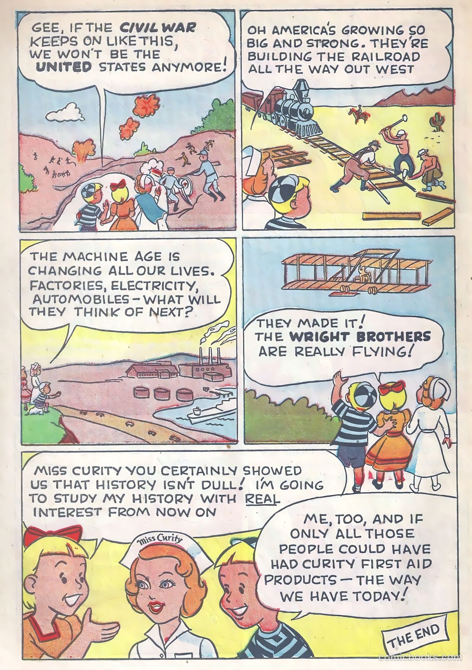 Miss Curity Comic Book #nn (1953) — page 14 of 16