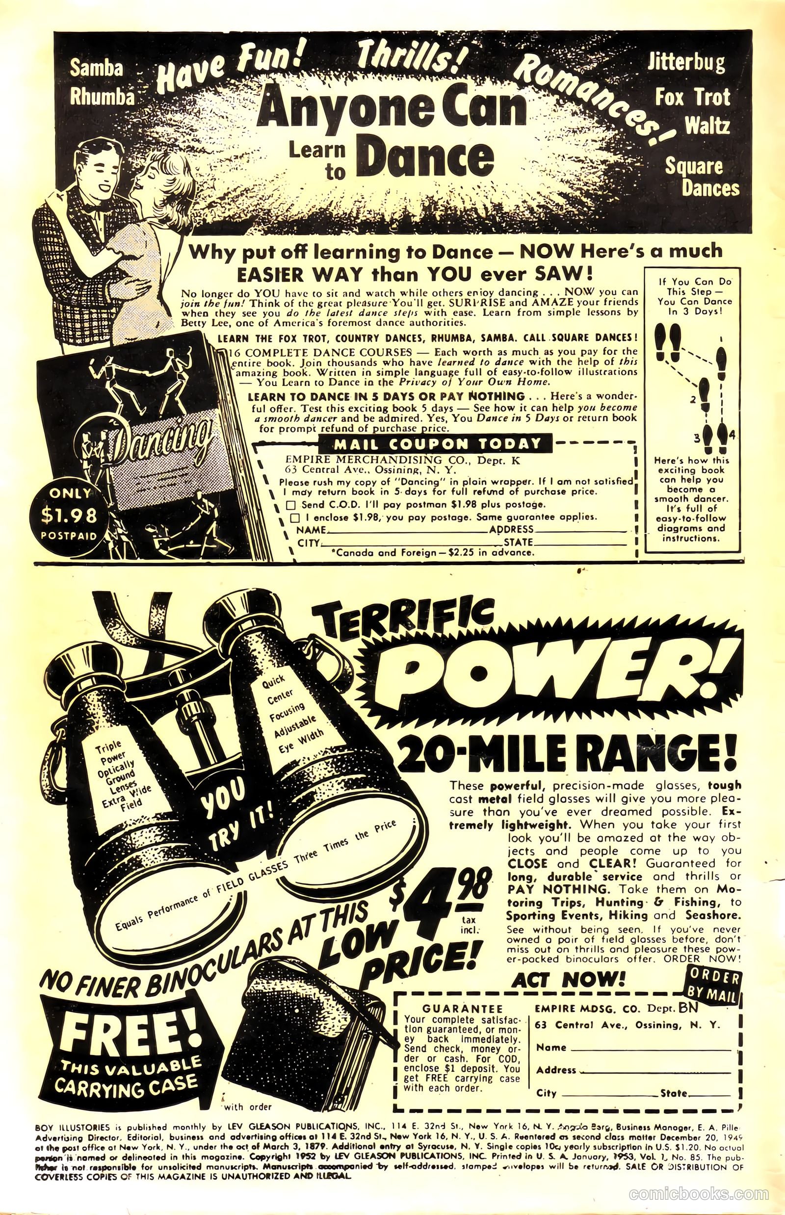 Boy Comics #85 (1950) — page 2 of 36