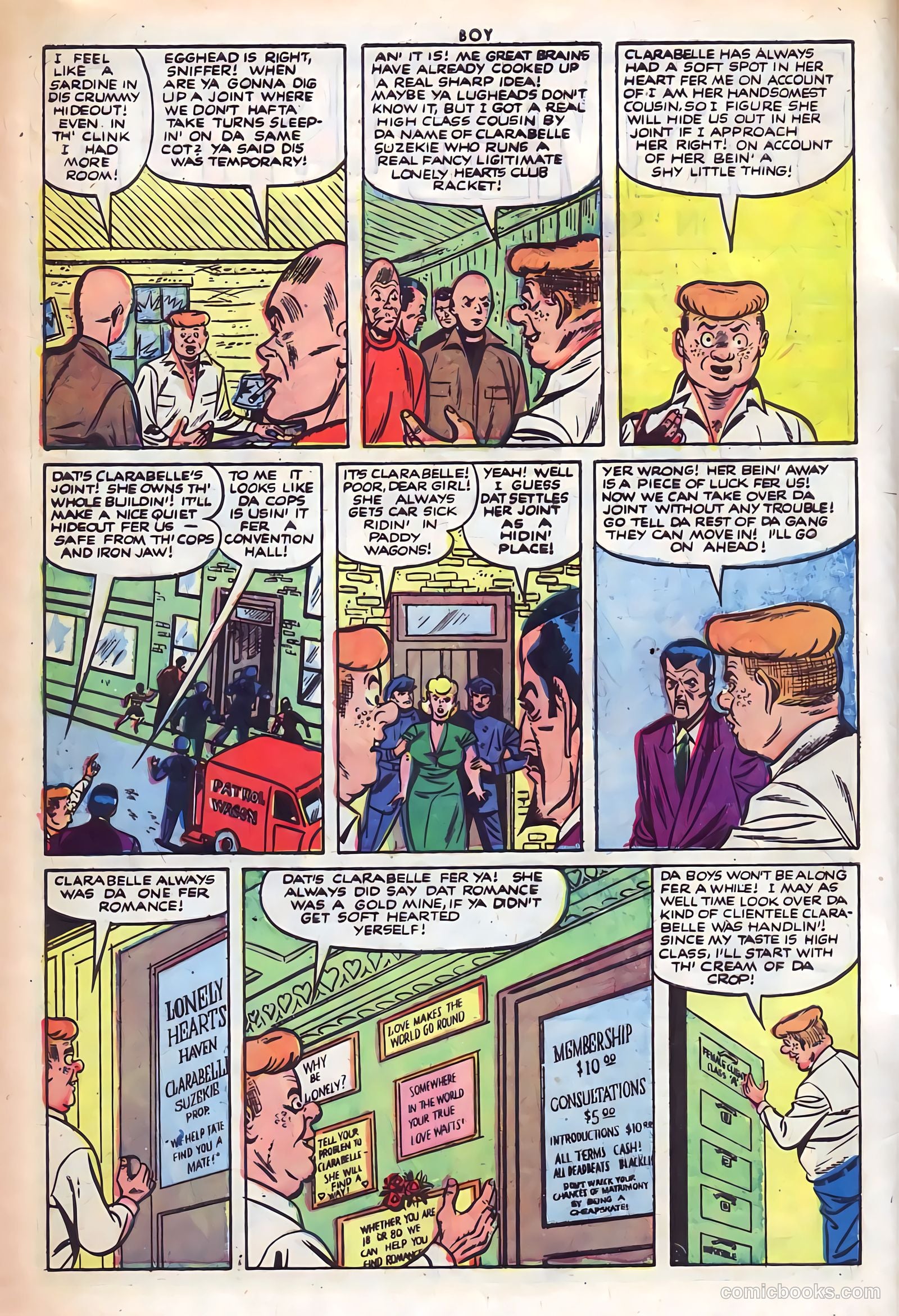 Boy Comics #85 (1950) — page 4 of 36