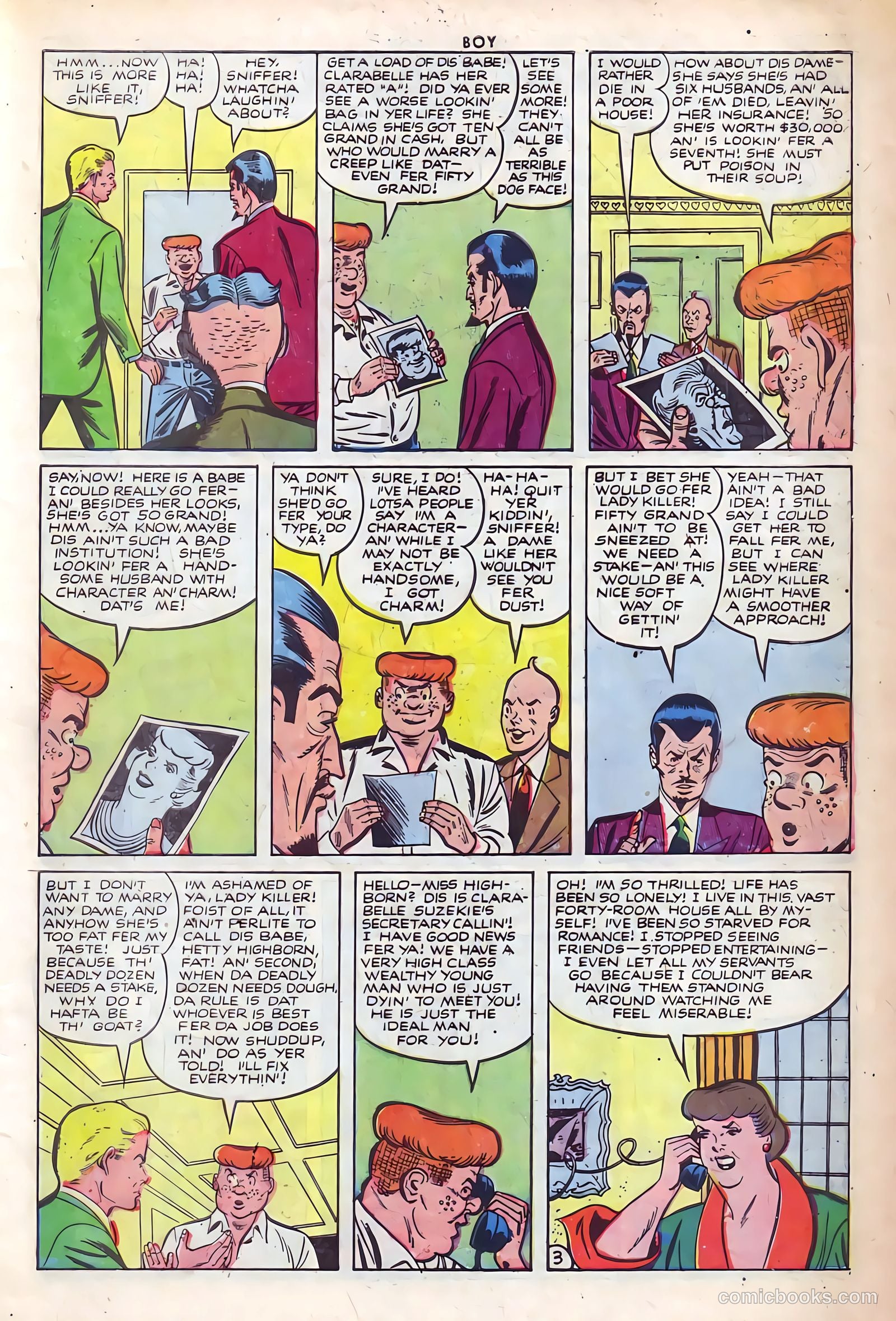 Boy Comics #85 (1950) — page 5 of 36