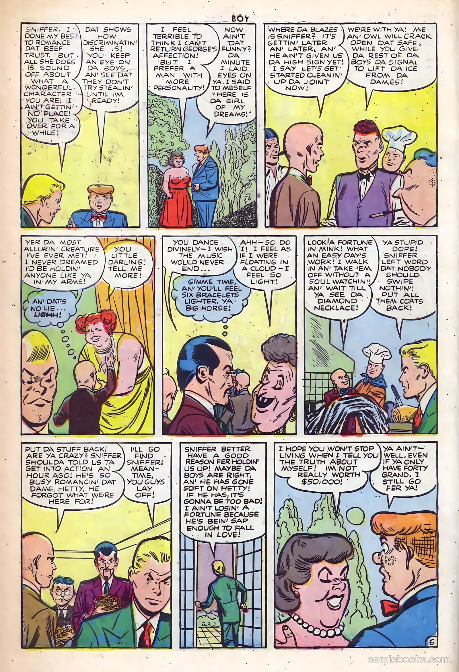 Boy Comics #85 (1950) — page 8 of 36