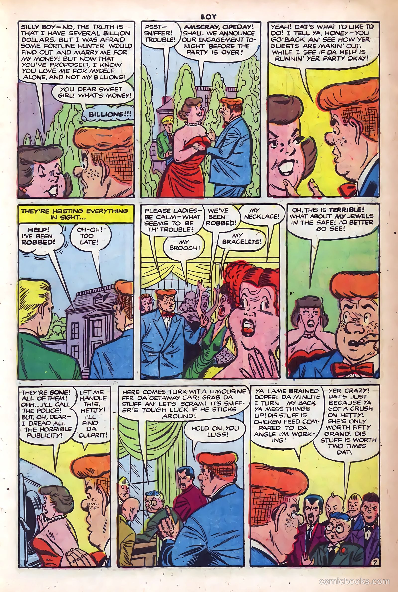 Boy Comics #85 (1950) — page 9 of 36