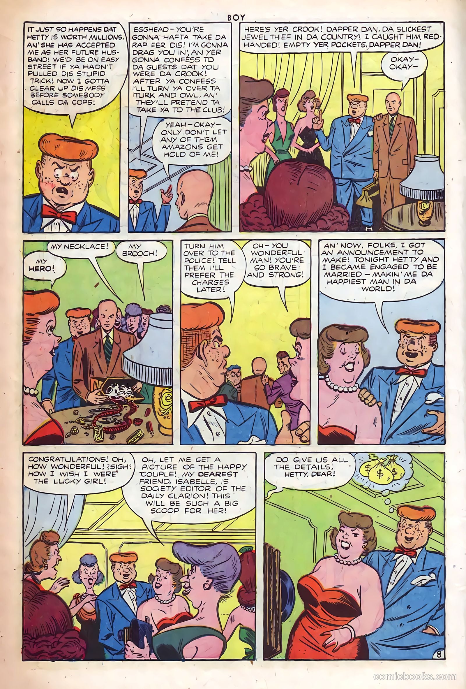 Boy Comics #85 (1950) — page 10 of 36