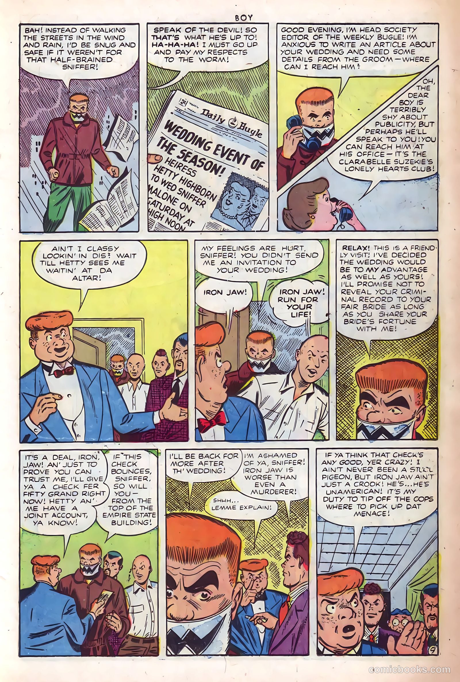 Boy Comics #85 (1950) — page 11 of 36