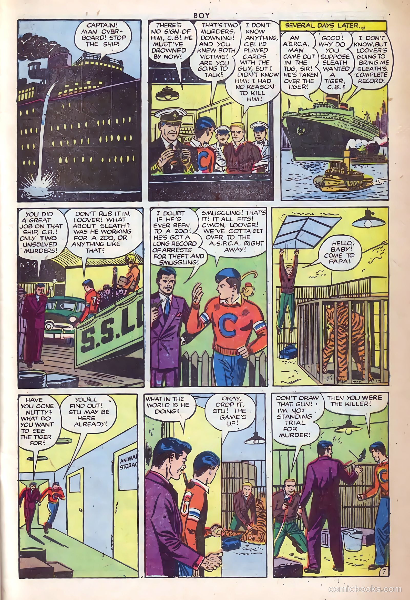 Boy Comics #85 (1950) — page 31 of 36