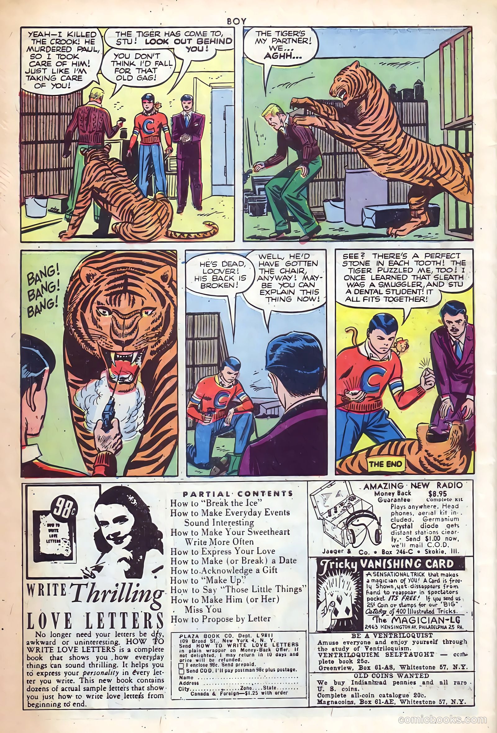 Boy Comics #85 (1950) — page 32 of 36