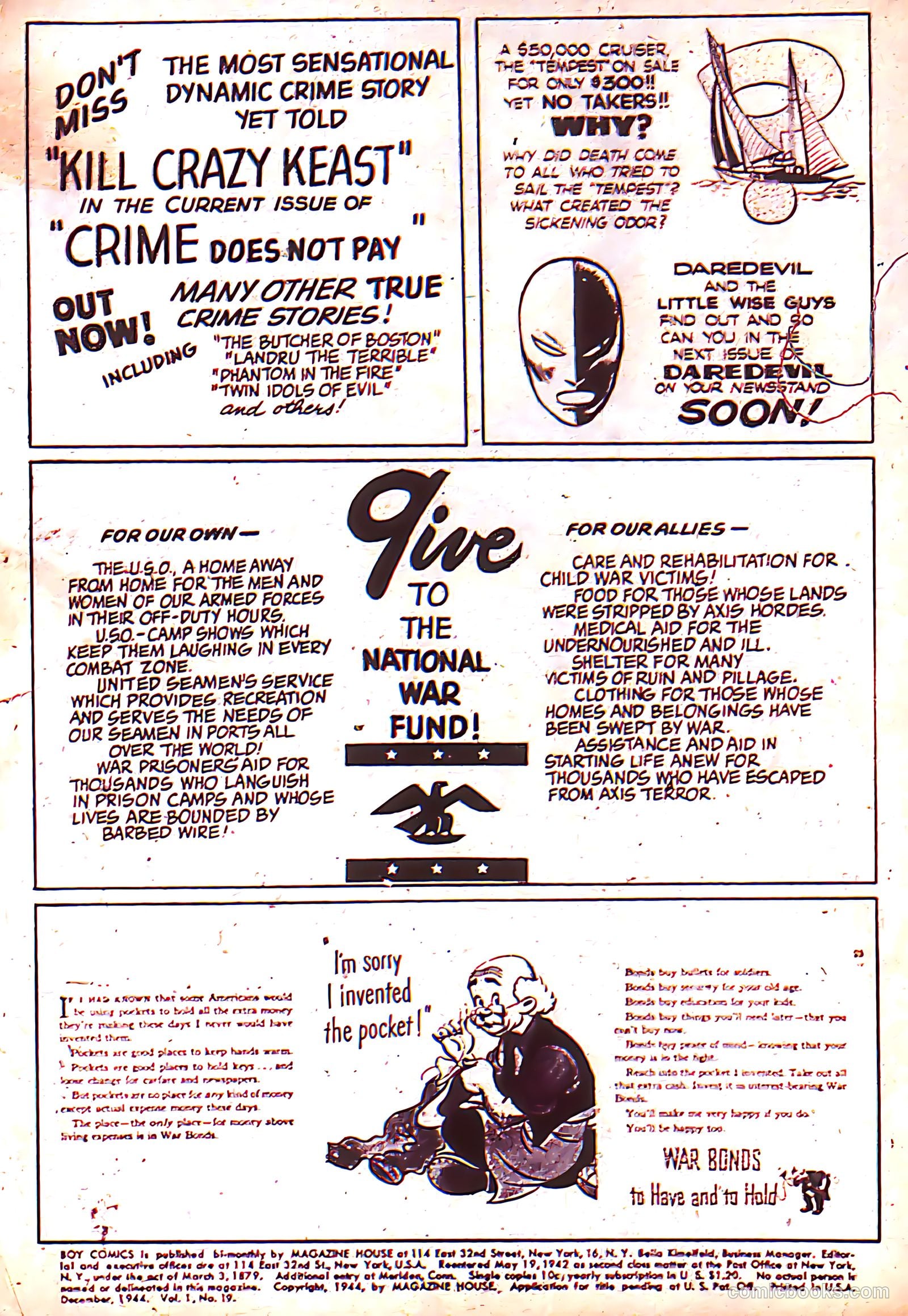 Boy Comics #19 (1950) — page 2 of 52