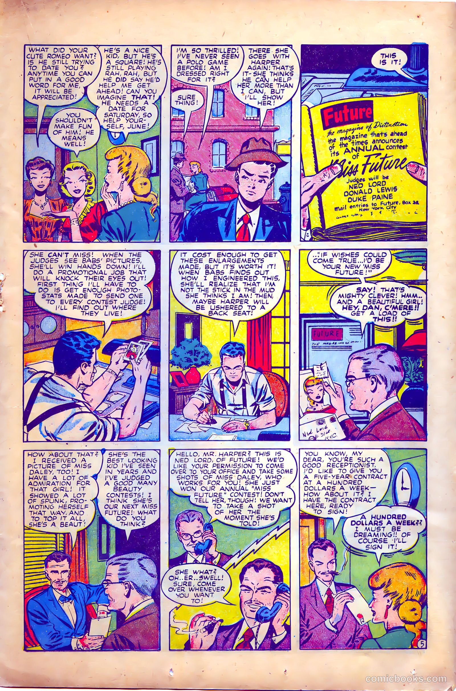 Boy Comics #37 (1950) — page 27 of 52