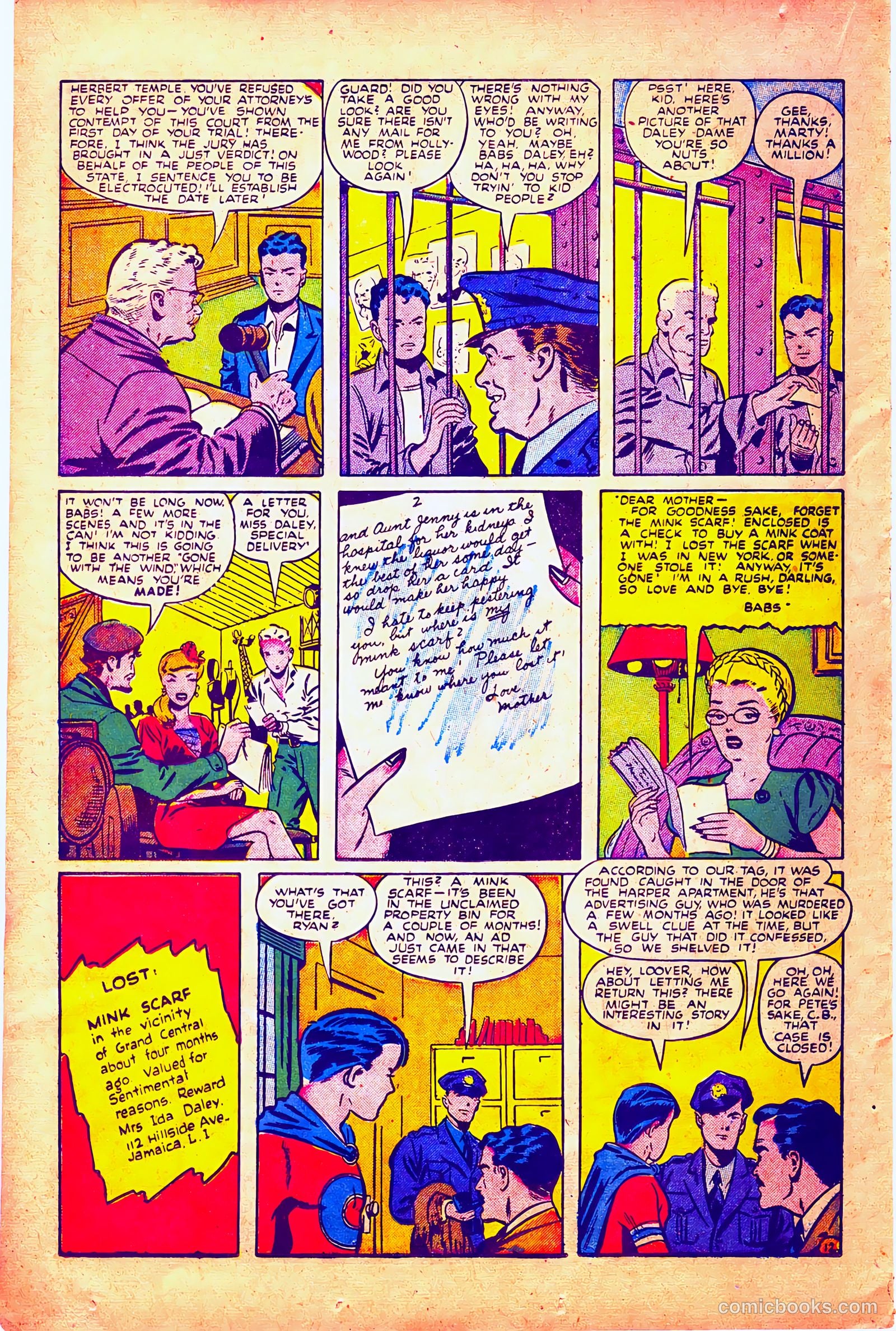 Boy Comics #37 (1950) — page 34 of 52