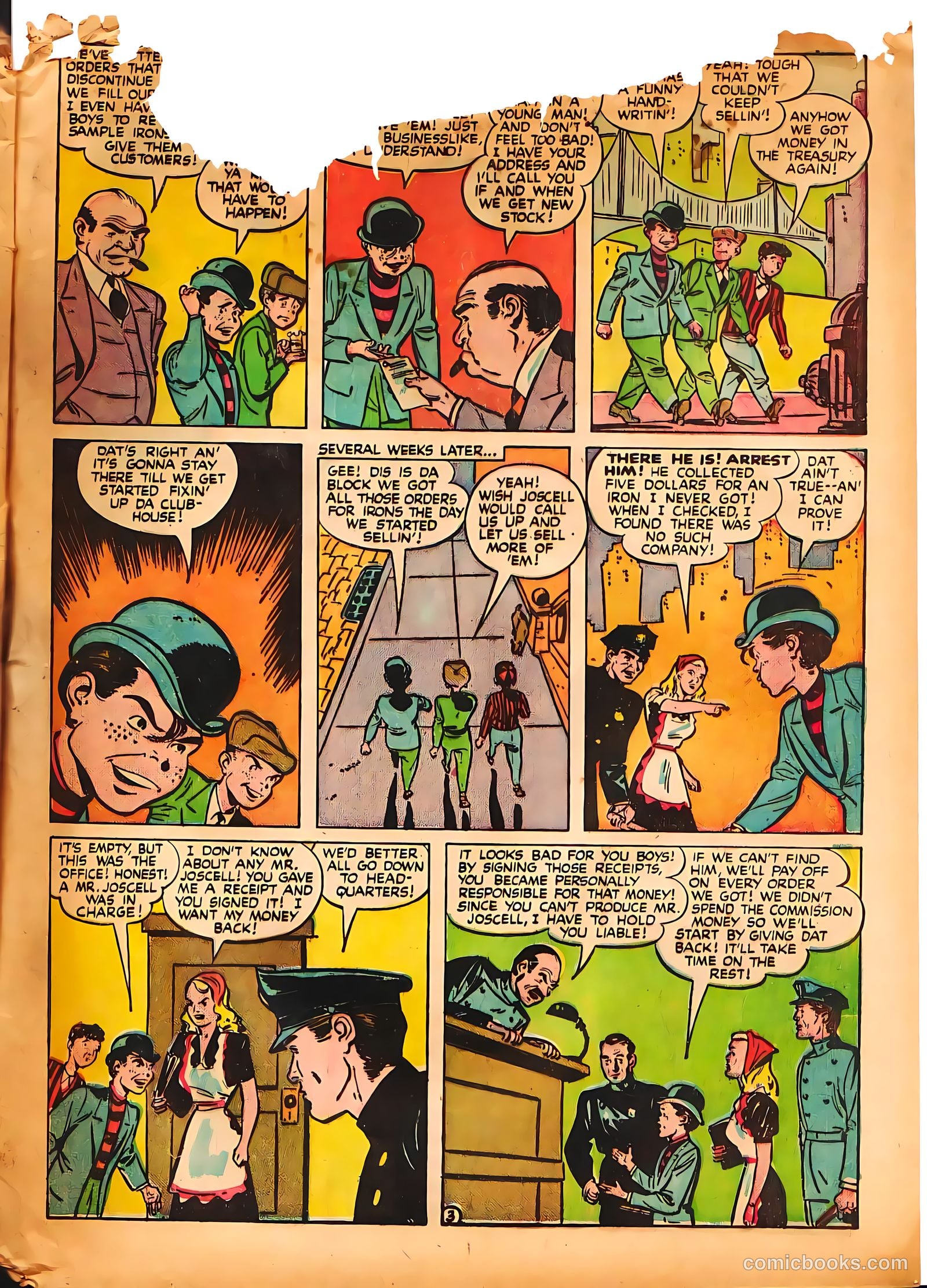Boy Comics #33 (1950) — page 47 of 52