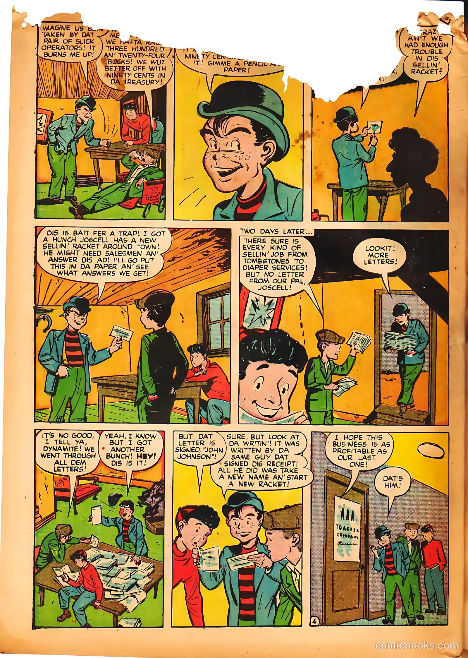 Boy Comics #33 (1950) — page 48 of 52