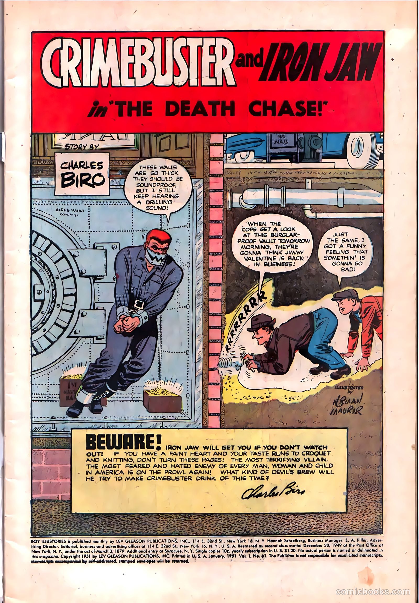 Boy Comics #61 (1950) — page 3 of 52