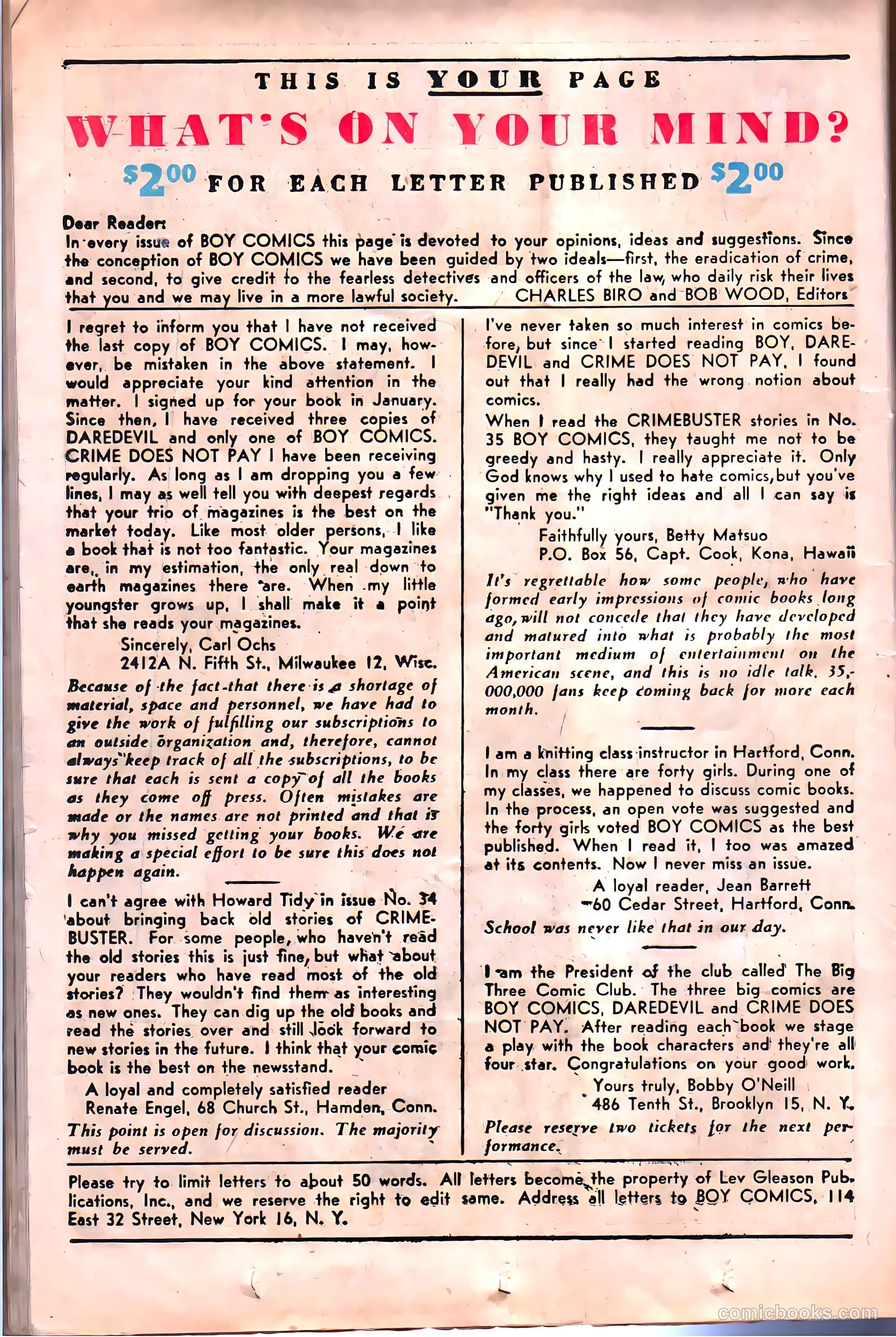 Boy Comics #38 (1950) — page 22 of 52