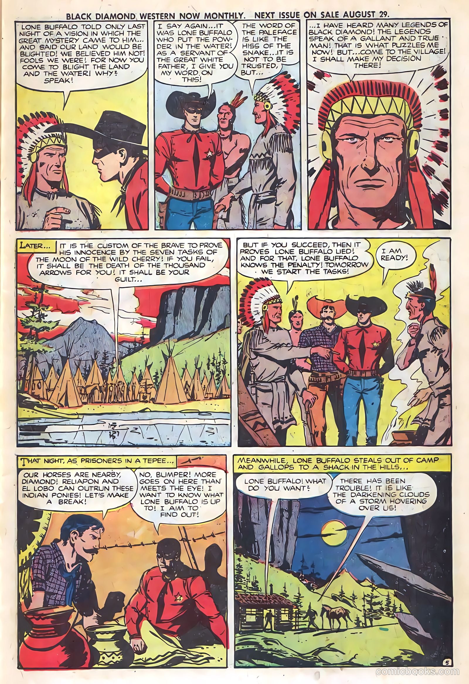 Black Diamond Western #27 (1949) — page 7 of 53