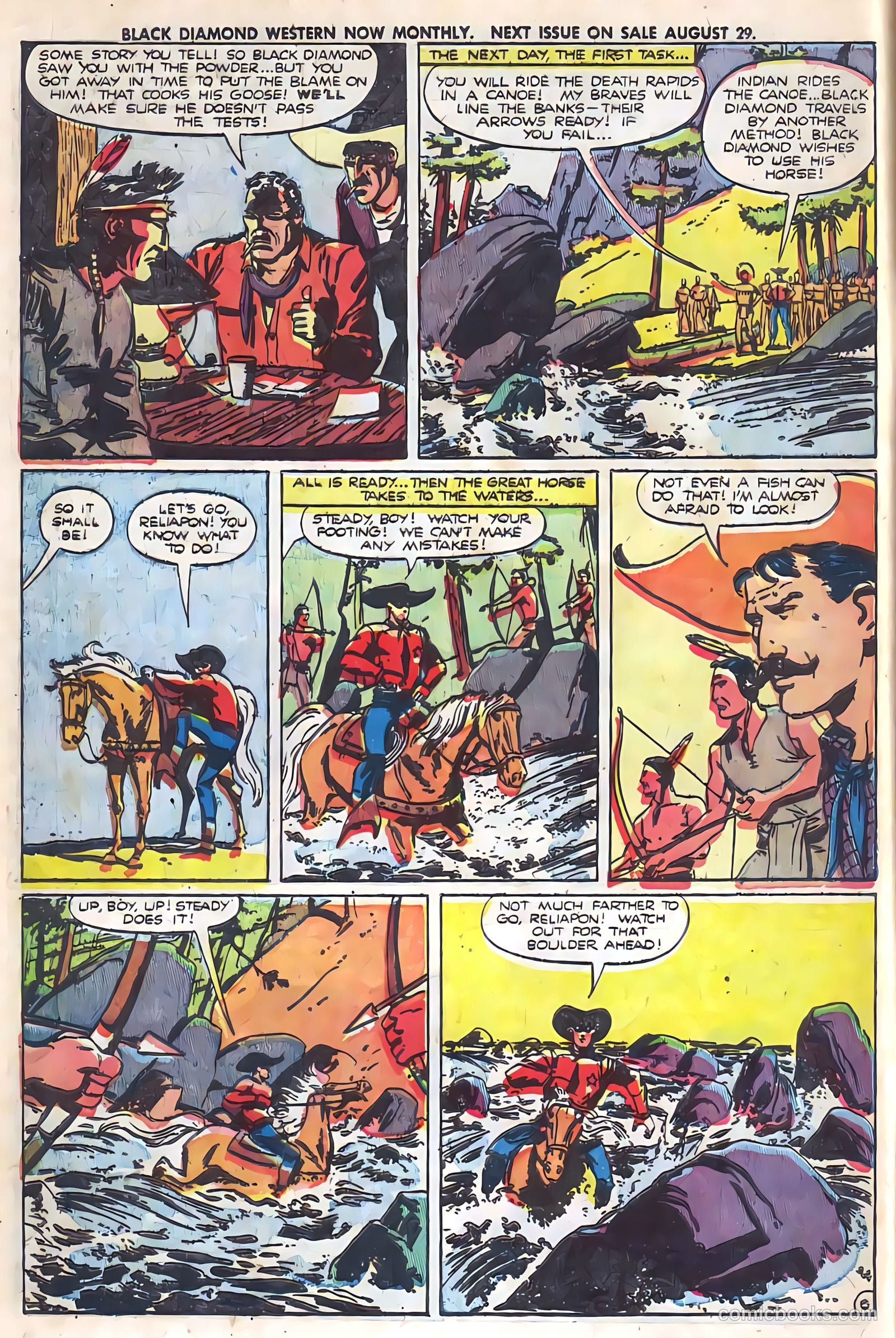 Black Diamond Western #27 (1949) — page 8 of 53