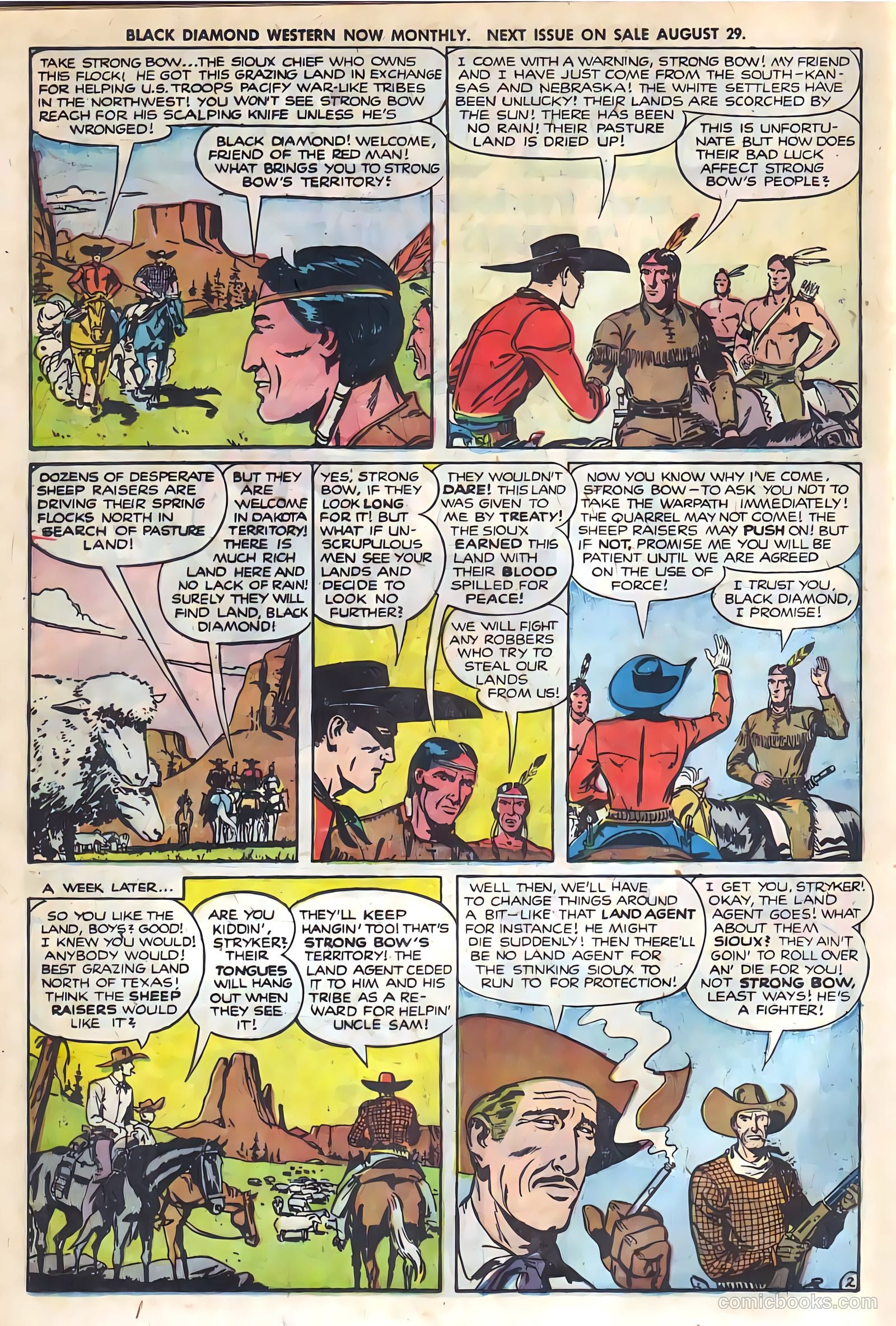 Black Diamond Western #27 (1949) — page 18 of 53
