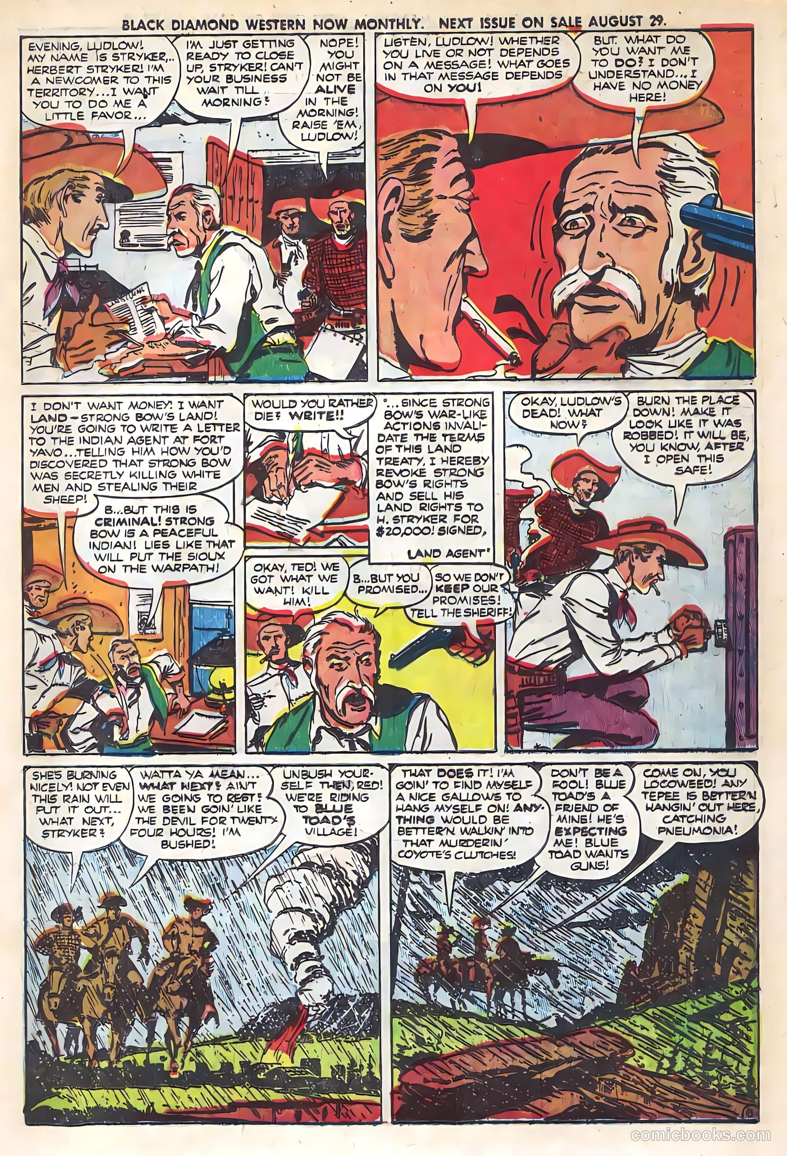 Black Diamond Western #27 (1949) — page 21 of 53