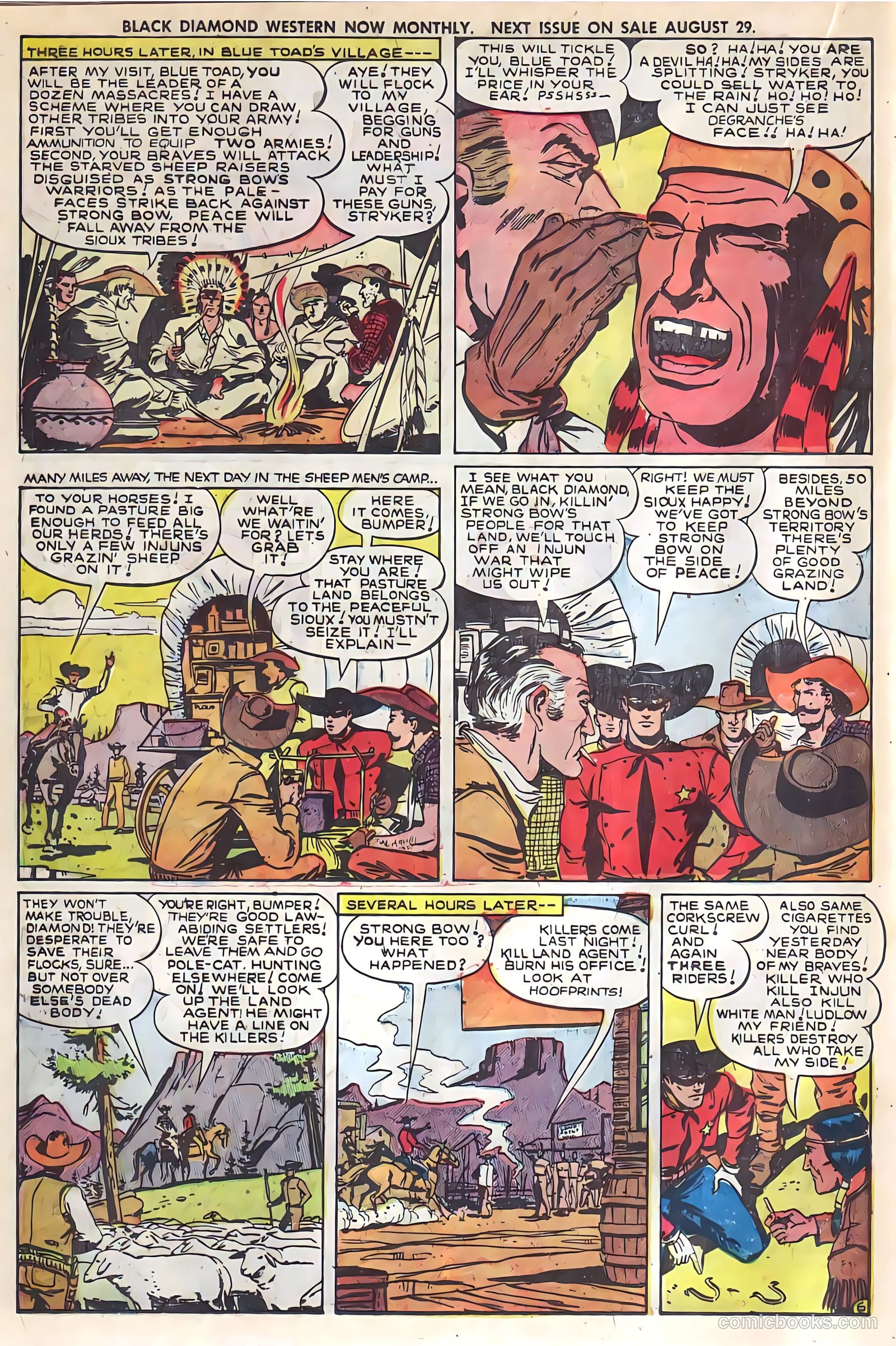 Black Diamond Western #27 (1949) — page 22 of 53