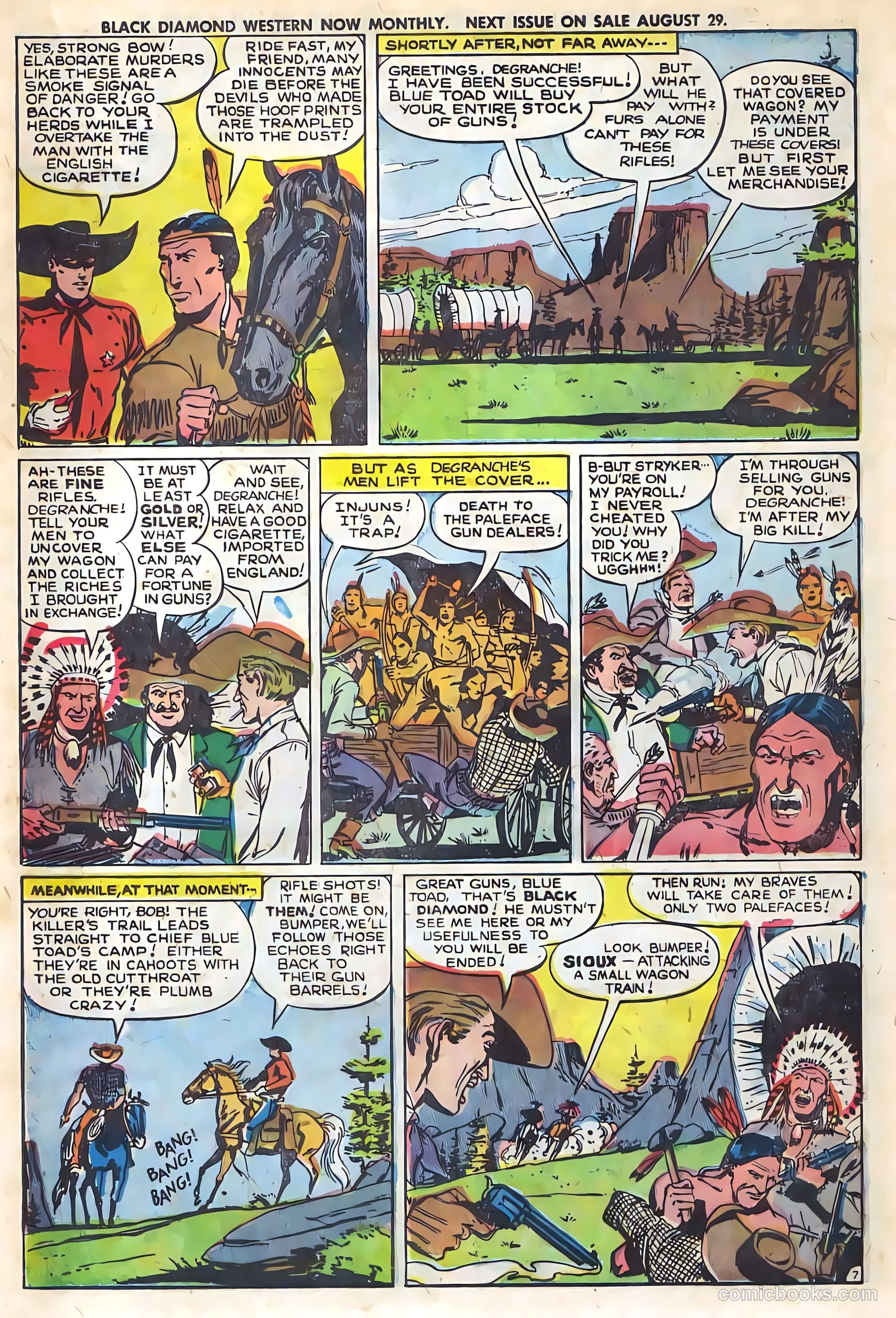 Black Diamond Western #27 (1949) — page 23 of 53