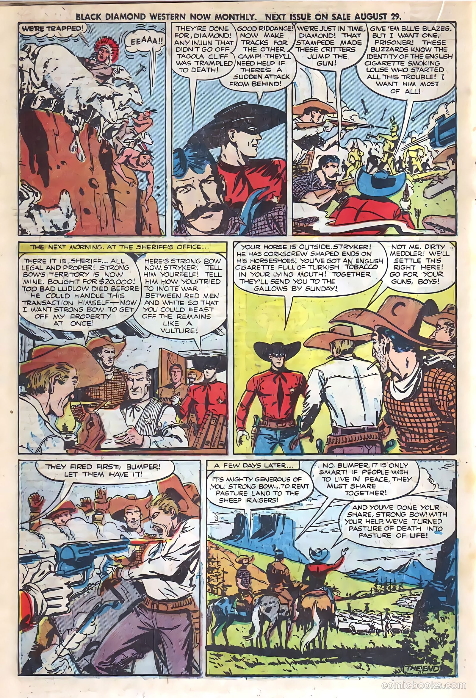 Black Diamond Western #27 (1949) — page 26 of 53