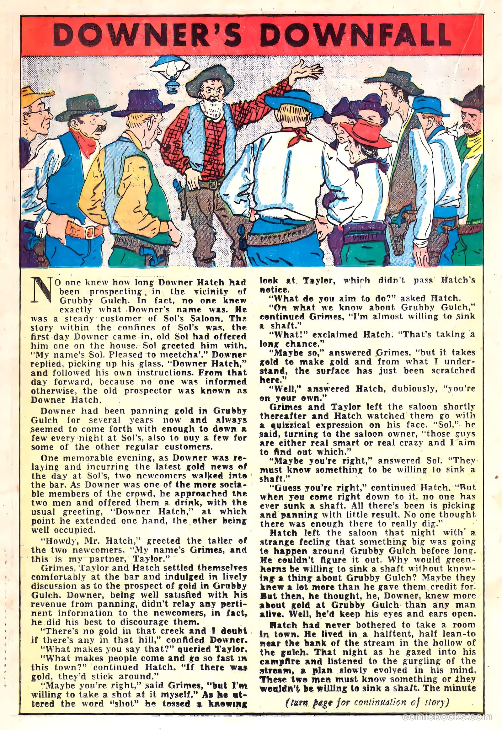 Black Diamond Western #27 (1949) — page 28 of 53