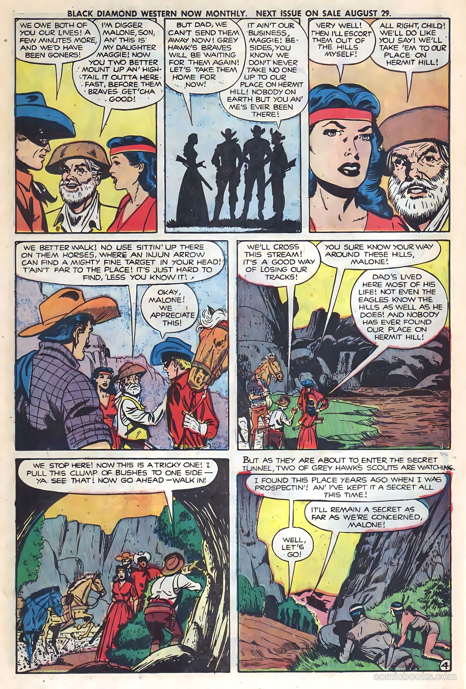 Black Diamond Western #27 (1949) — page 36 of 53
